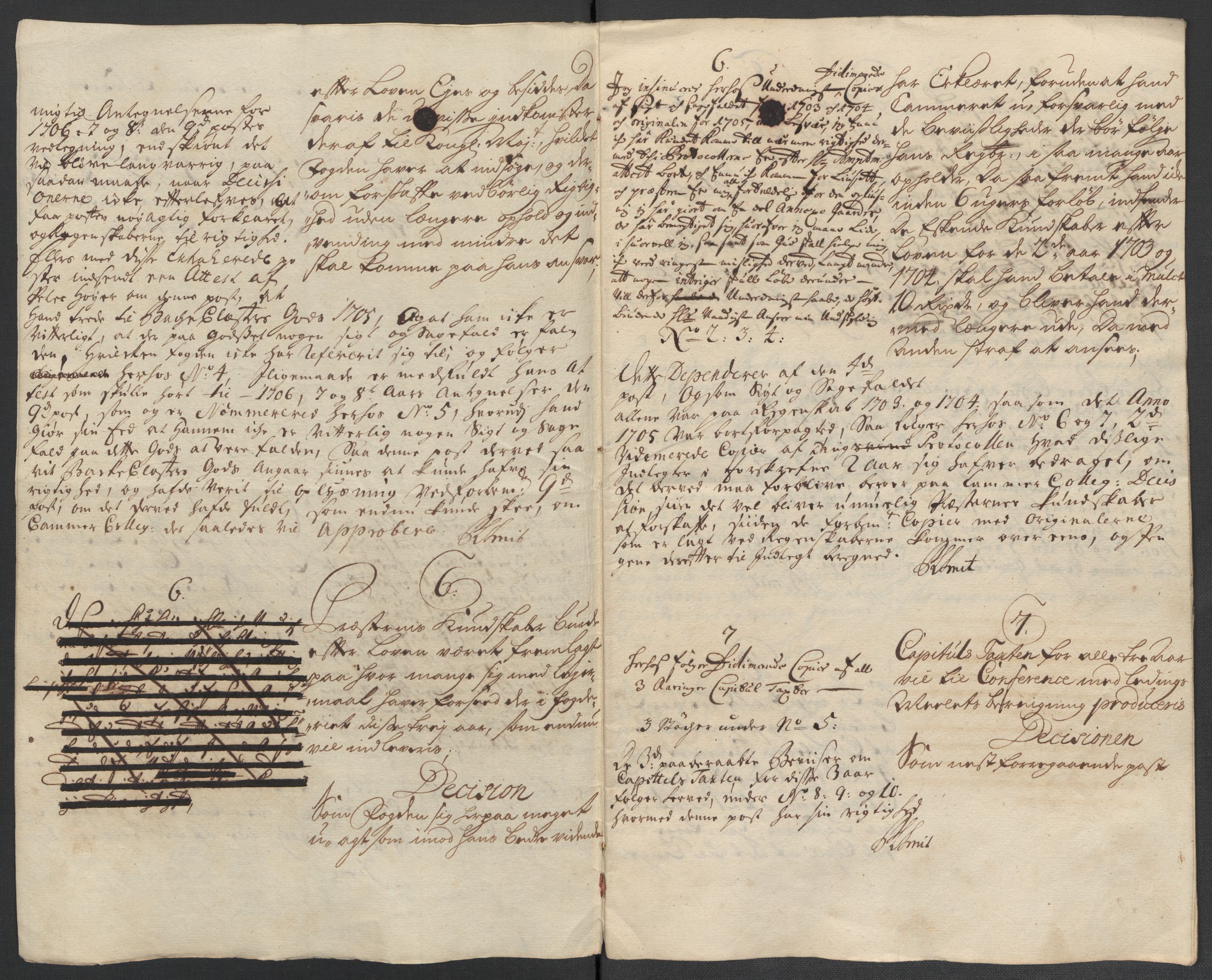 Rentekammeret inntil 1814, Reviderte regnskaper, Fogderegnskap, AV/RA-EA-4092/R56/L3741: Fogderegnskap Nordmøre, 1705, p. 248