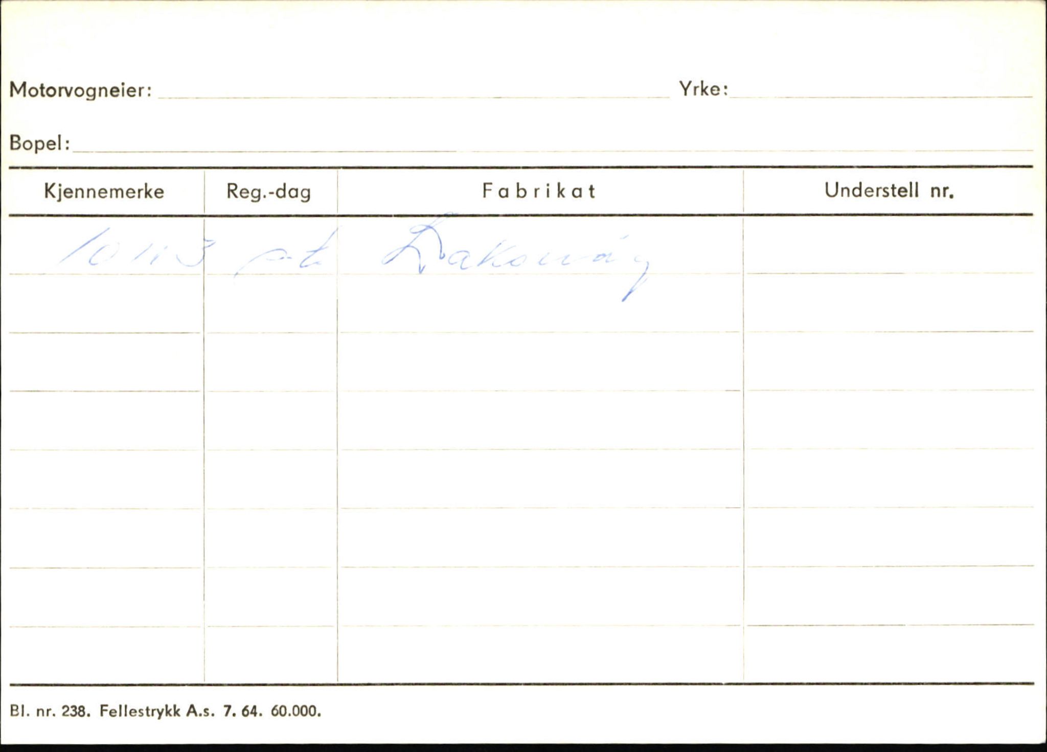 Statens vegvesen, Sogn og Fjordane vegkontor, AV/SAB-A-5301/4/F/L0132: Eigarregister Askvoll A-Å. Balestrand A-Å, 1945-1975, p. 861