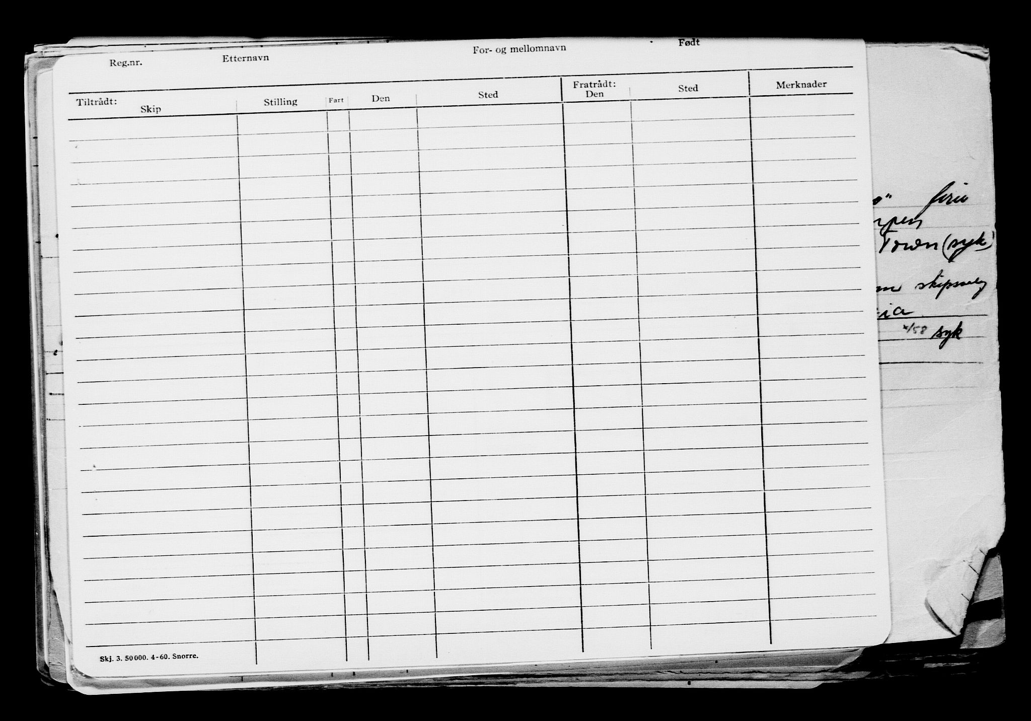 Direktoratet for sjømenn, AV/RA-S-3545/G/Gb/L0165: Hovedkort, 1918-1919, p. 497