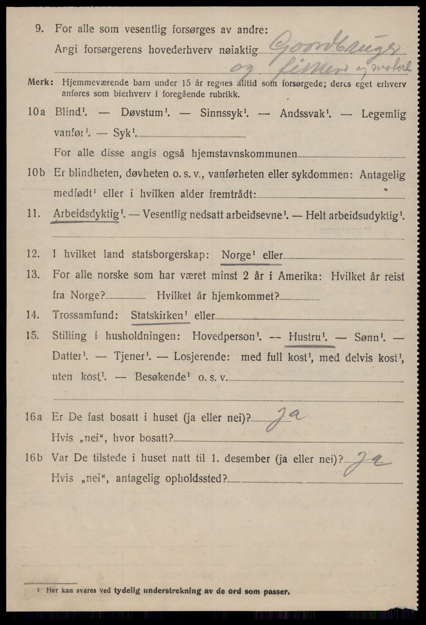 SAT, 1920 census for Ørsta, 1920, p. 4791