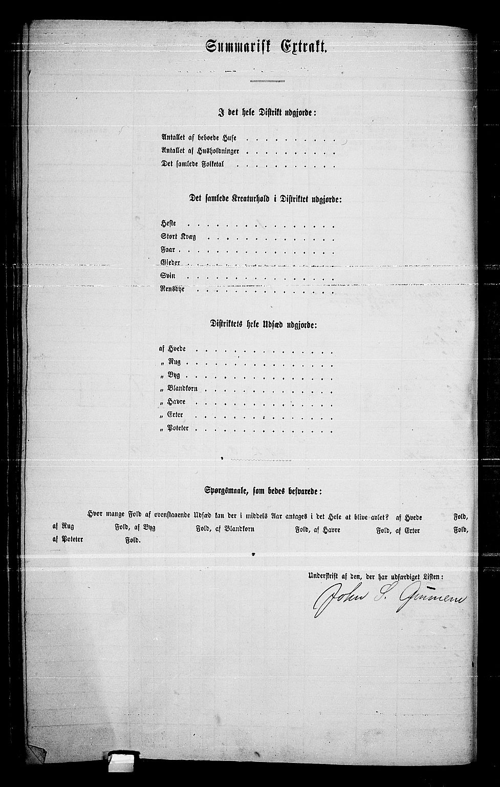 RA, 1865 census for Hurum, 1865, p. 92