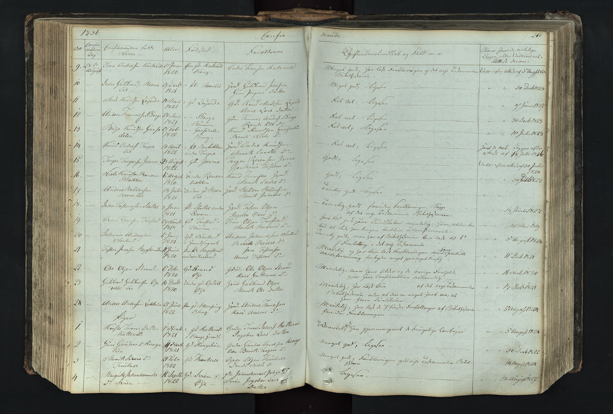 Vang prestekontor, Valdres, SAH/PREST-140/H/Hb/L0004: Parish register (copy) no. 4, 1835-1892, p. 216