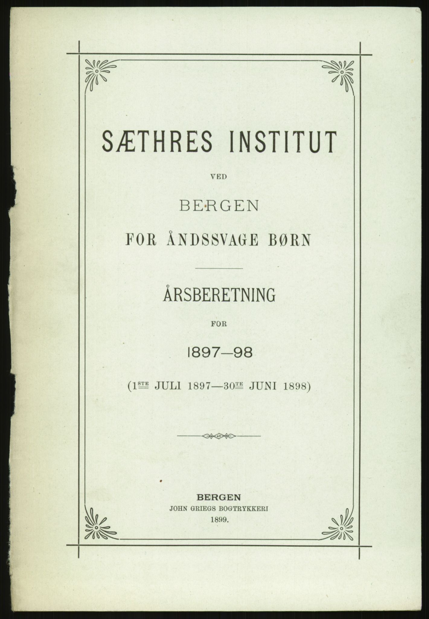 Kirke- og undervisningsdepartementet, 1. skolekontor D, RA/S-1021/F/Fh/Fhr/L0098: Eikelund off. skole for evneveike, 1897-1947, p. 970