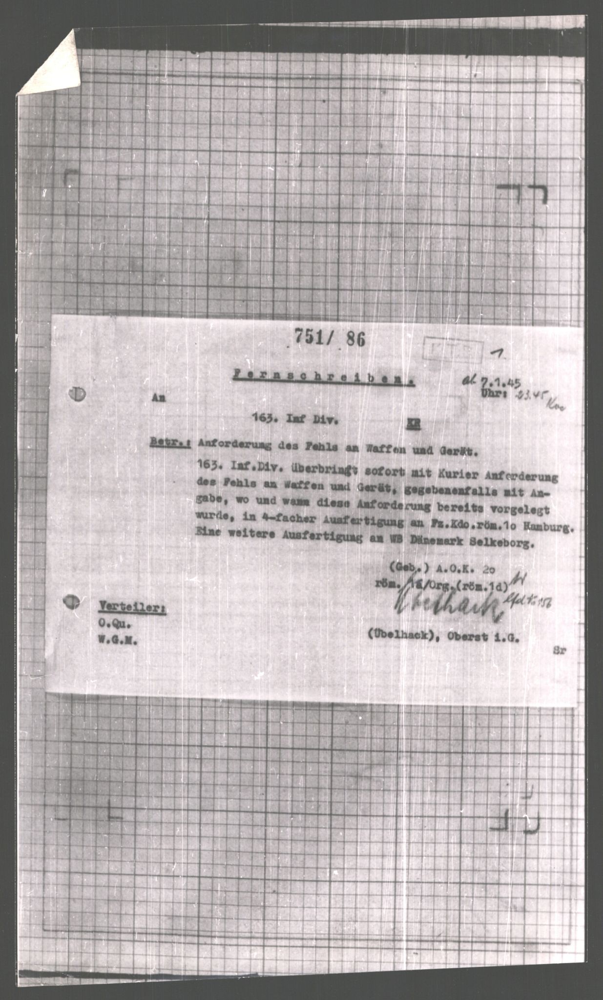 Forsvarets Overkommando. 2 kontor. Arkiv 11.4. Spredte tyske arkivsaker, AV/RA-RAFA-7031/D/Dar/Dara/L0006: Krigsdagbøker for 20. Gebirgs-Armee-Oberkommando (AOK 20), 1945, p. 206