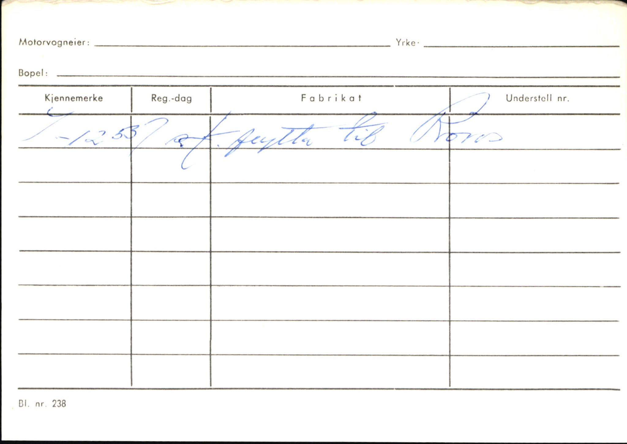 Statens vegvesen, Sogn og Fjordane vegkontor, AV/SAB-A-5301/4/F/L0145: Registerkort Vågsøy S-Å. Årdal I-P, 1945-1975, p. 1342