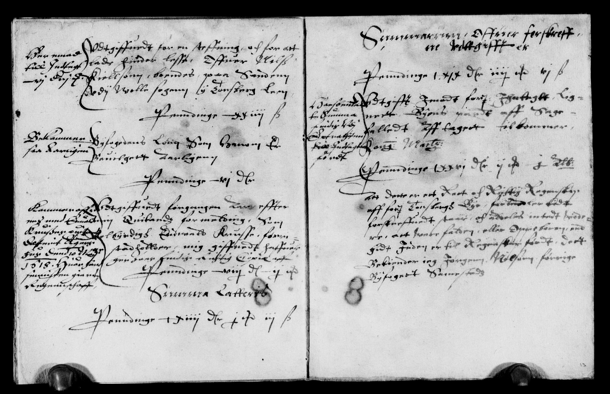 Rentekammeret inntil 1814, Reviderte regnskaper, Lensregnskaper, RA/EA-5023/R/Rb/Rbo/L0005: Tønsberg len, 1618-1621