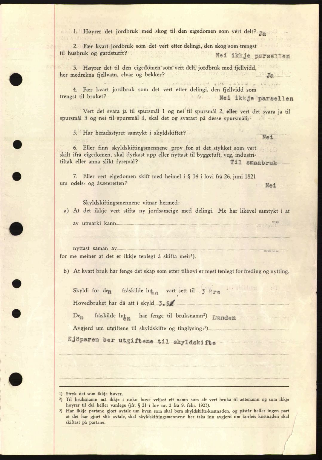 Nordre Sunnmøre sorenskriveri, AV/SAT-A-0006/1/2/2C/2Ca: Mortgage book no. A13, 1942-1942, Diary no: : 982/1942