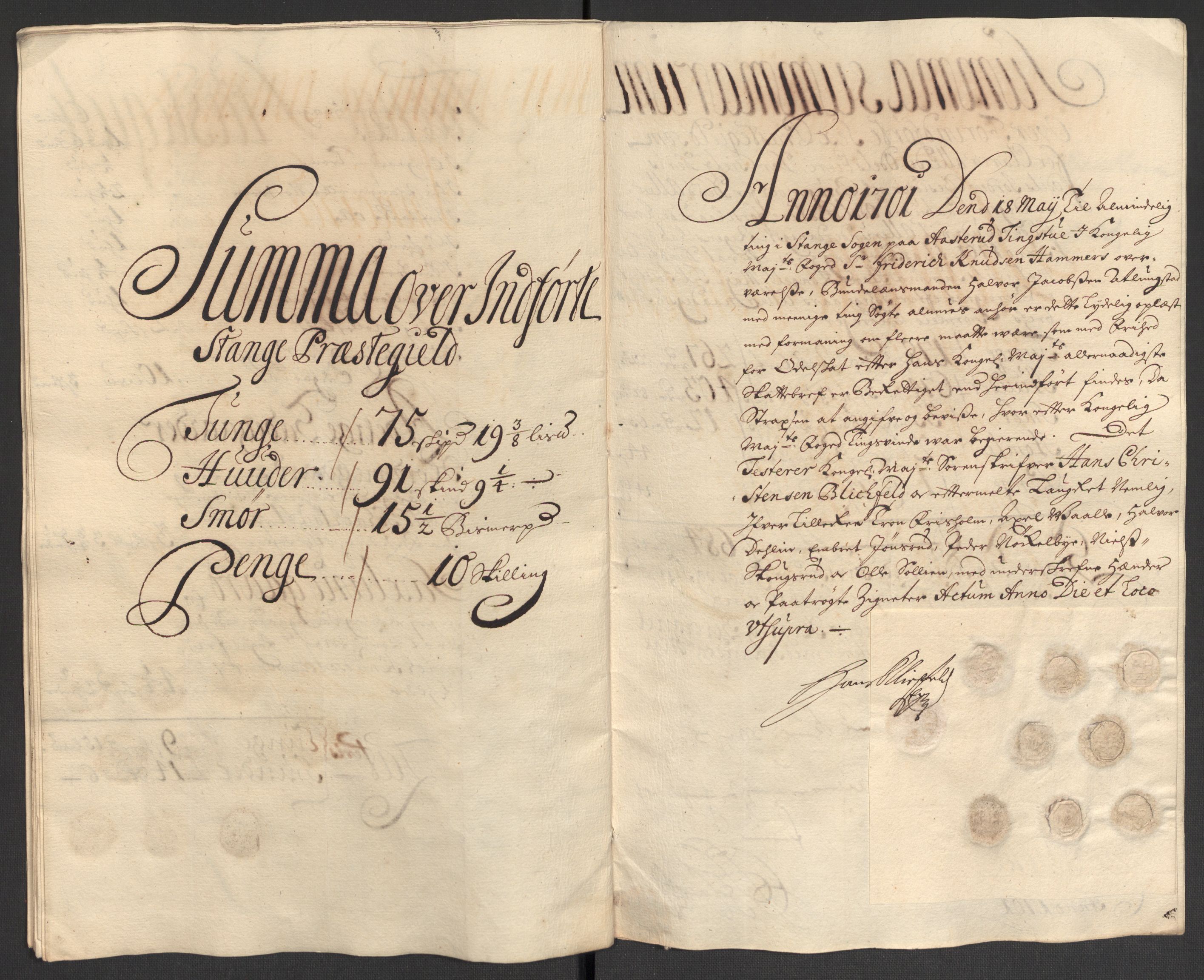 Rentekammeret inntil 1814, Reviderte regnskaper, Fogderegnskap, AV/RA-EA-4092/R16/L1040: Fogderegnskap Hedmark, 1701-1702, p. 156