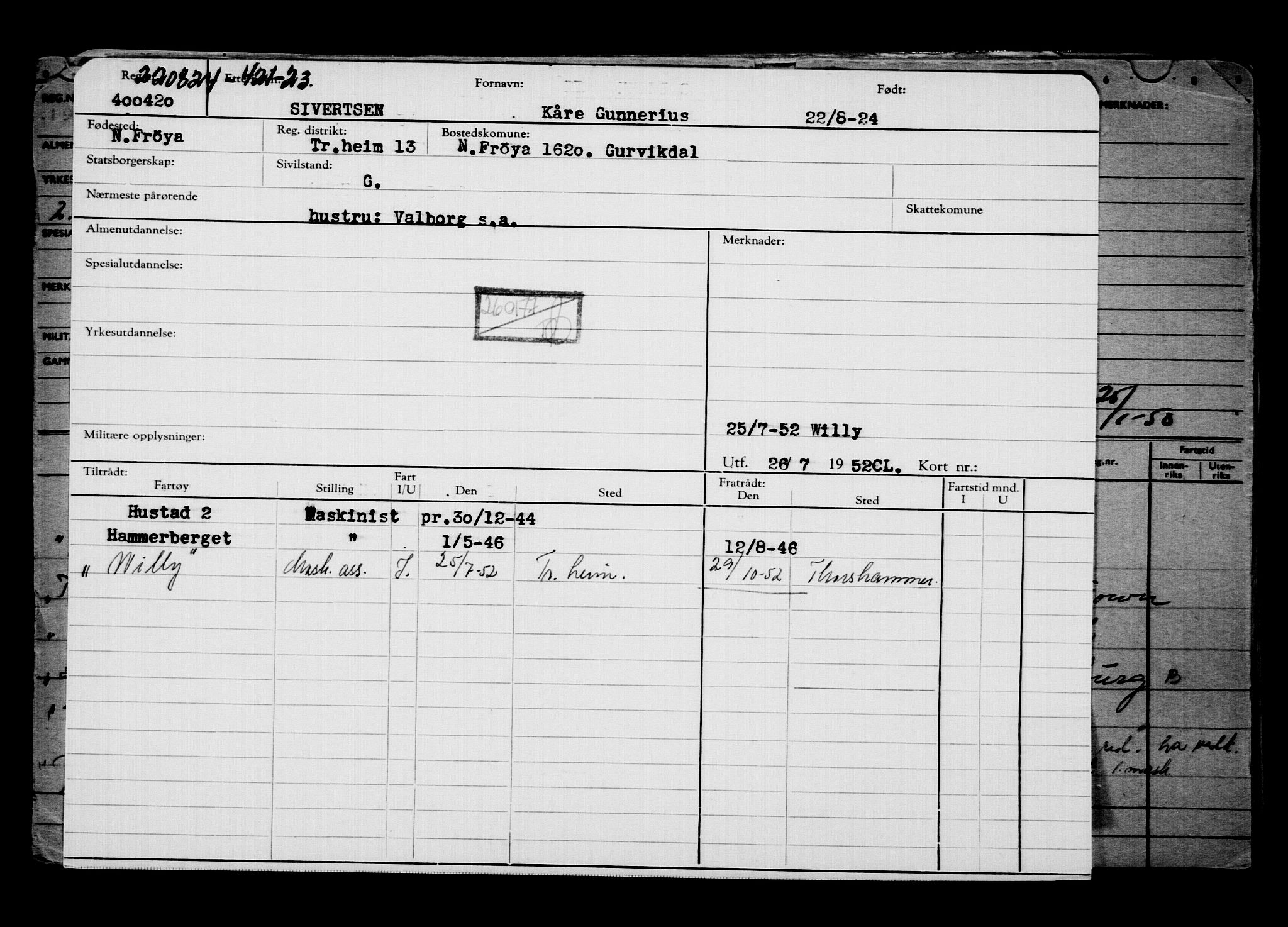 Direktoratet for sjømenn, AV/RA-S-3545/G/Gb/L0235: Hovedkort, 1924, p. 225