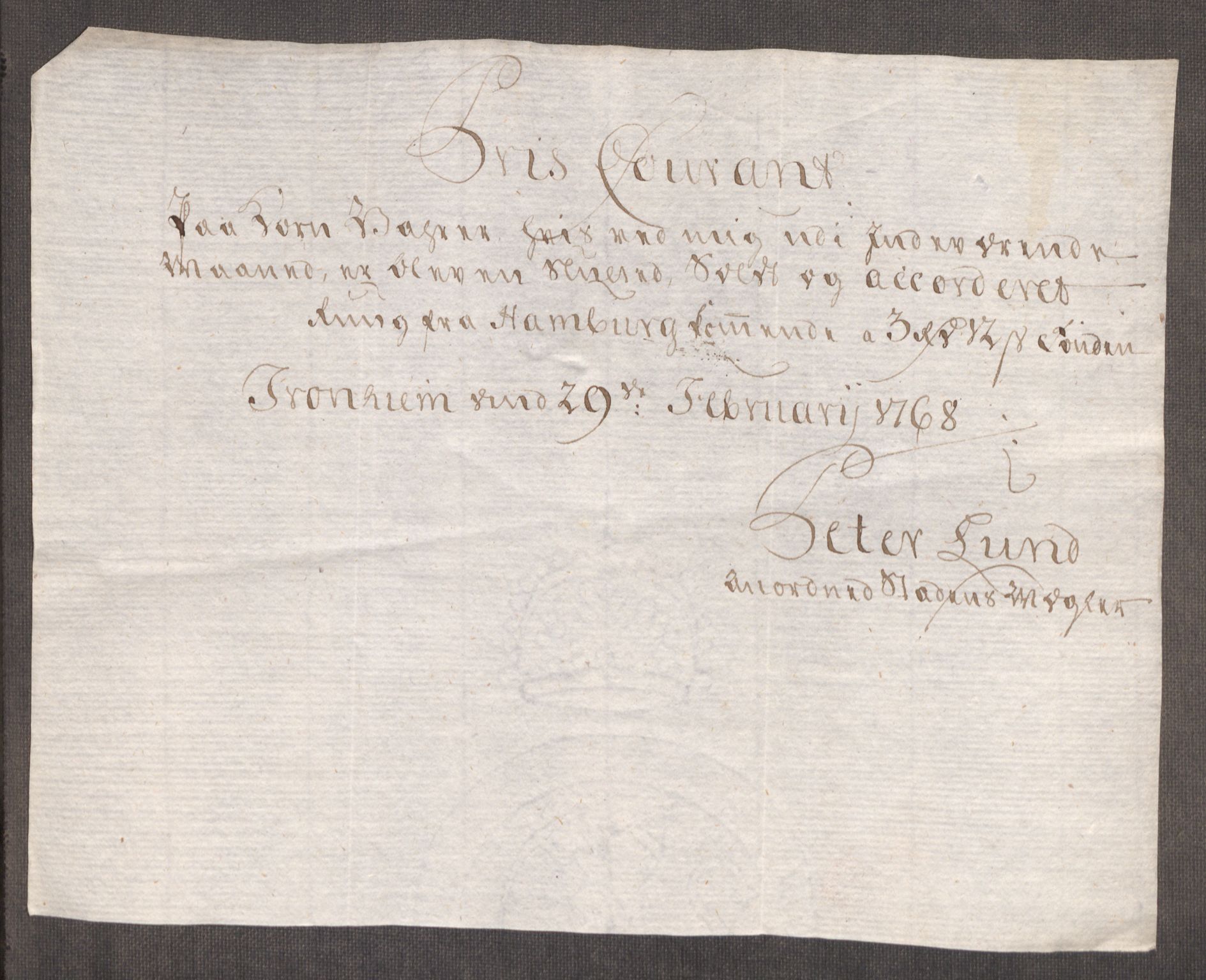 Rentekammeret inntil 1814, Realistisk ordnet avdeling, RA/EA-4070/Oe/L0009: [Ø1]: Nordafjelske priskuranter, 1759-1768, p. 350