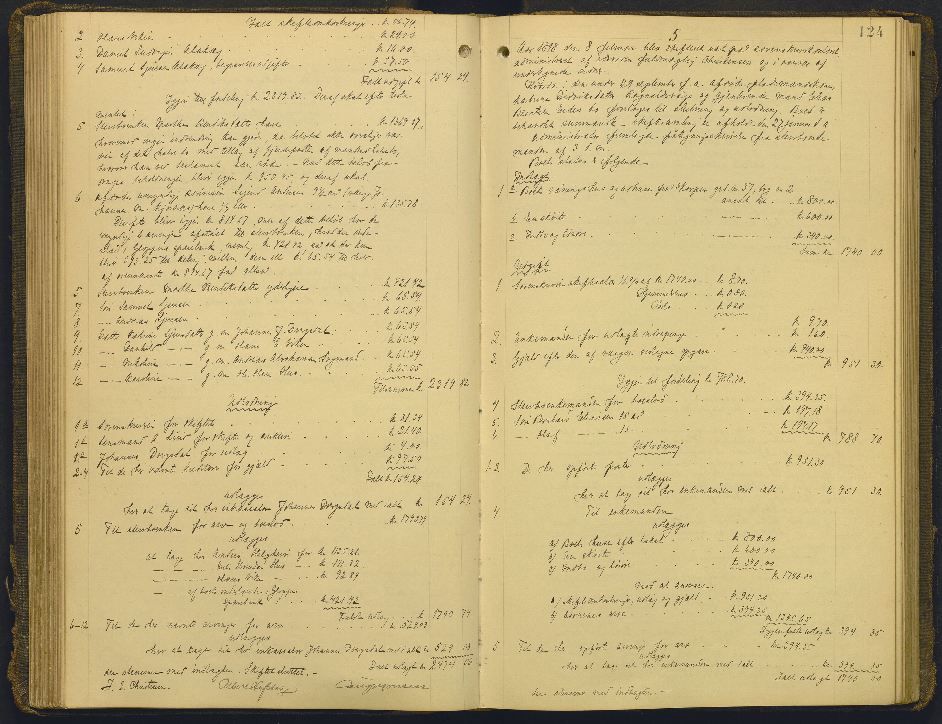 Sunnfjord tingrett, AV/SAB-A-3201/1/H/Hd/L0008: Skifteutlodningsprotokoll, 1894-1902, p. 123b-124a