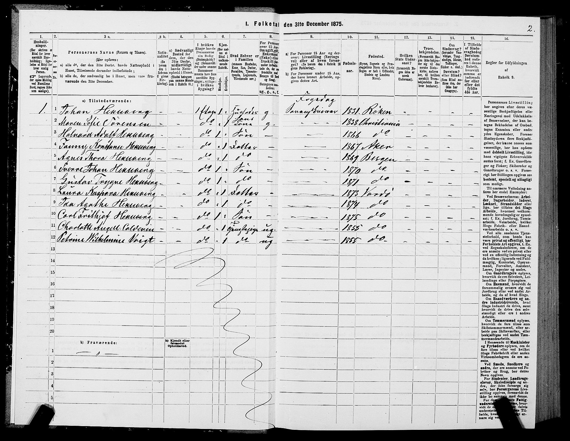 SATØ, 1875 census for 2002B Vardø/Vardø, 1875, p. 1002