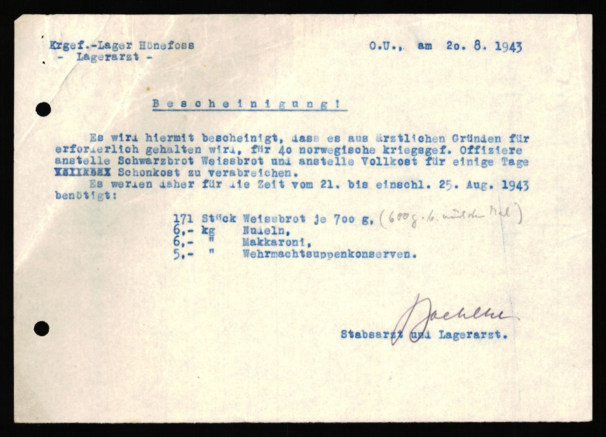 Forsvaret, Forsvarets krigshistoriske avdeling, AV/RA-RAFA-2017/Y/Yf/L0201: II-C-11-2102  -  Norske offiserer i krigsfangenskap, 1940-1945, p. 185