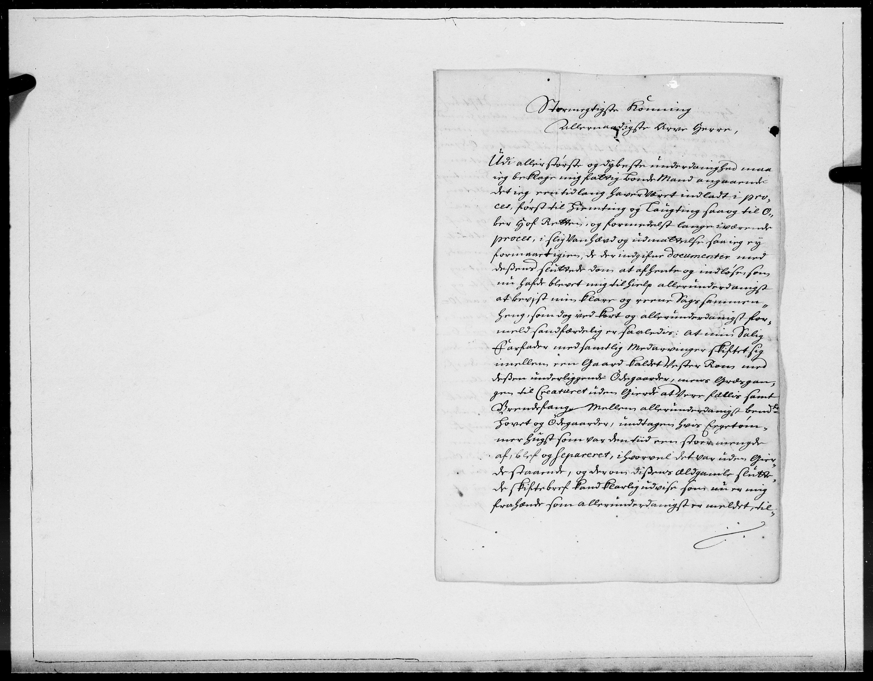 Danske Kanselli 1572-1799, AV/RA-EA-3023/F/Fc/Fcc/Fcca/L0060: Norske innlegg 1572-1799, Mgl. nov.-des., 1706, p. 240