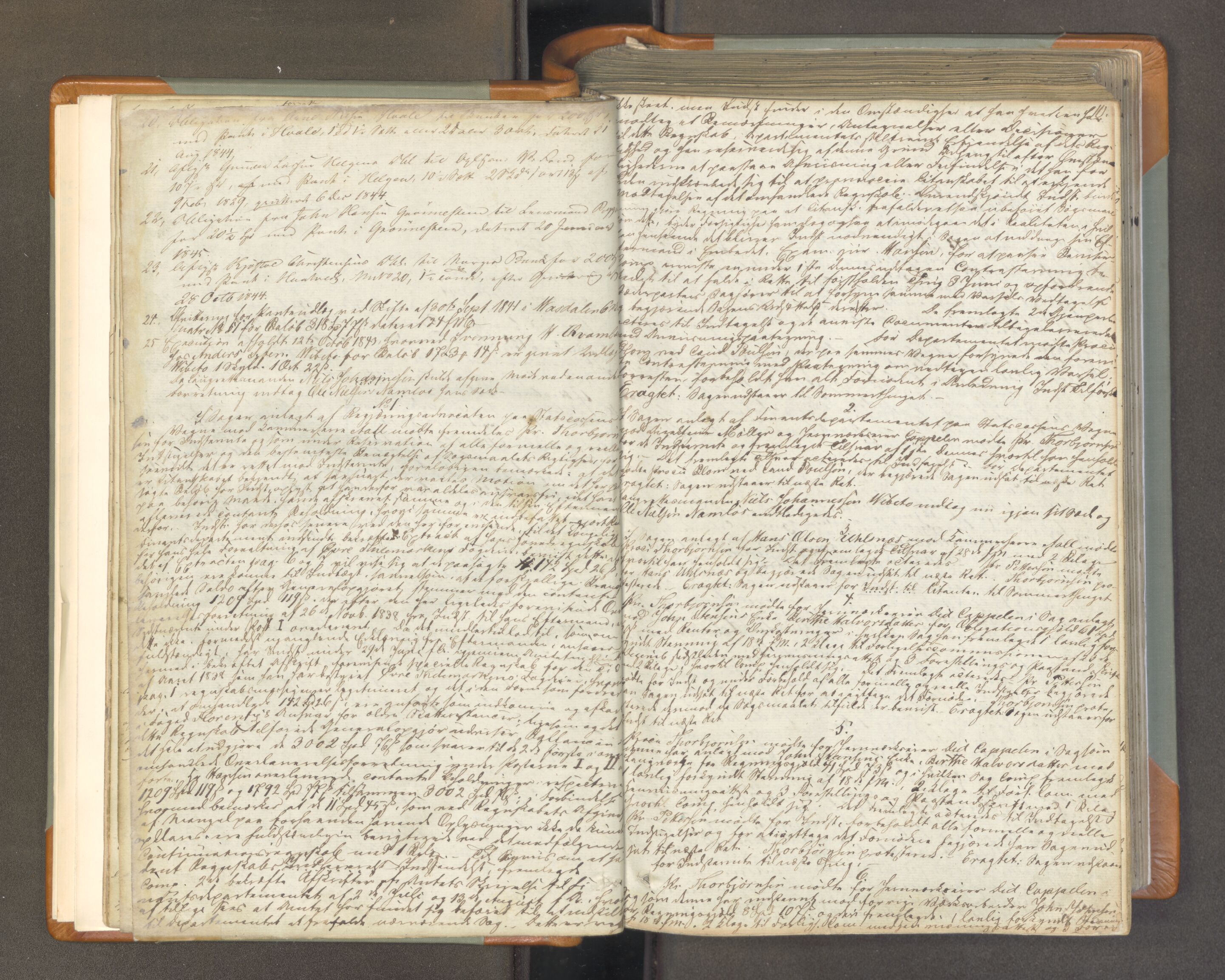 Nedre Telemark sorenskriveri, AV/SAKO-A-135/F/Fa/L0043: Tingbok, 1845-1850, p. 9b-10a