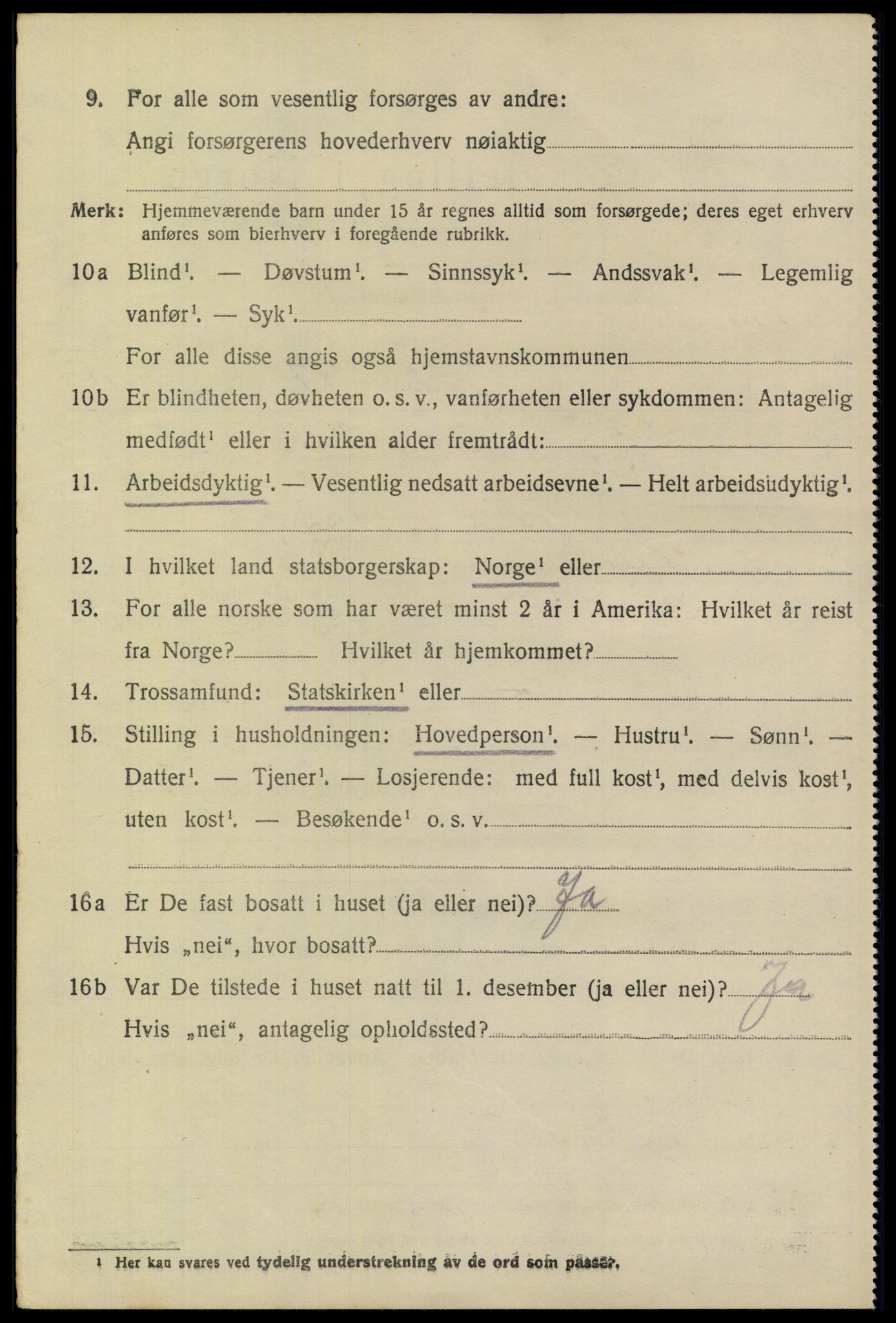 SAO, 1920 census for Aurskog, 1920, p. 6523