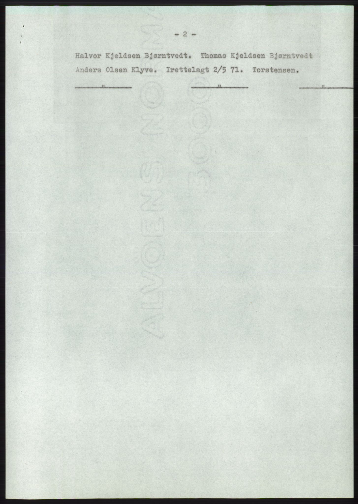 Statsarkivet i Kongsberg, SAKO/A-0001, 1969, p. 3