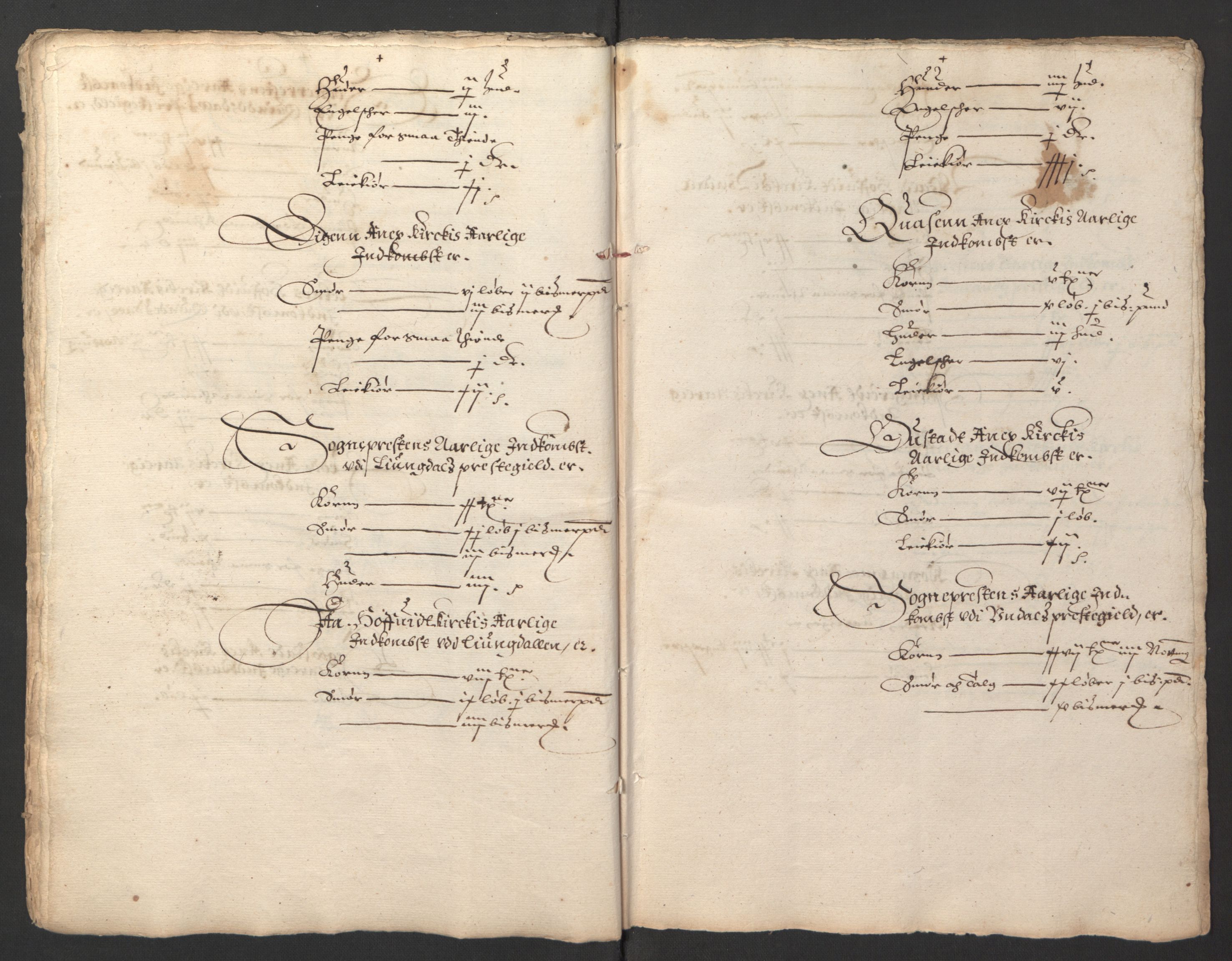 Stattholderembetet 1572-1771, RA/EA-2870/Ek/L0014/0002: Jordebøker til utlikning av rosstjeneste 1624-1626: / Kirke- og prestebolsinntekter i Stavanger bispedømme, 1625, p. 22