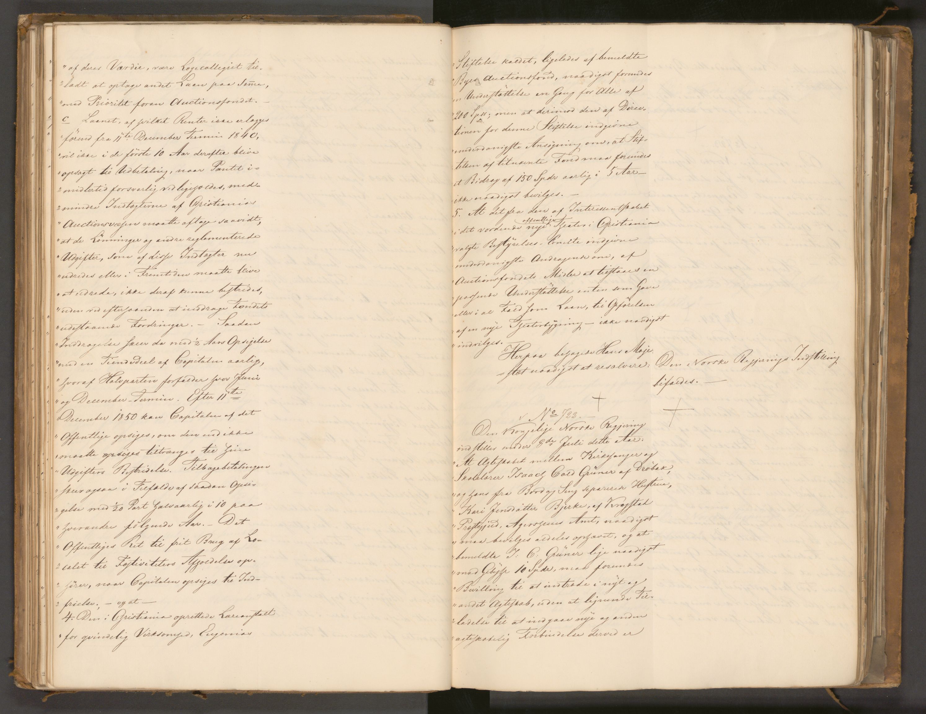 Statsrådssekretariatet, AV/RA-S-1001/A/Ab/L0043: Kgl. res. nr. 632-1192, 2. halvår, 1836
