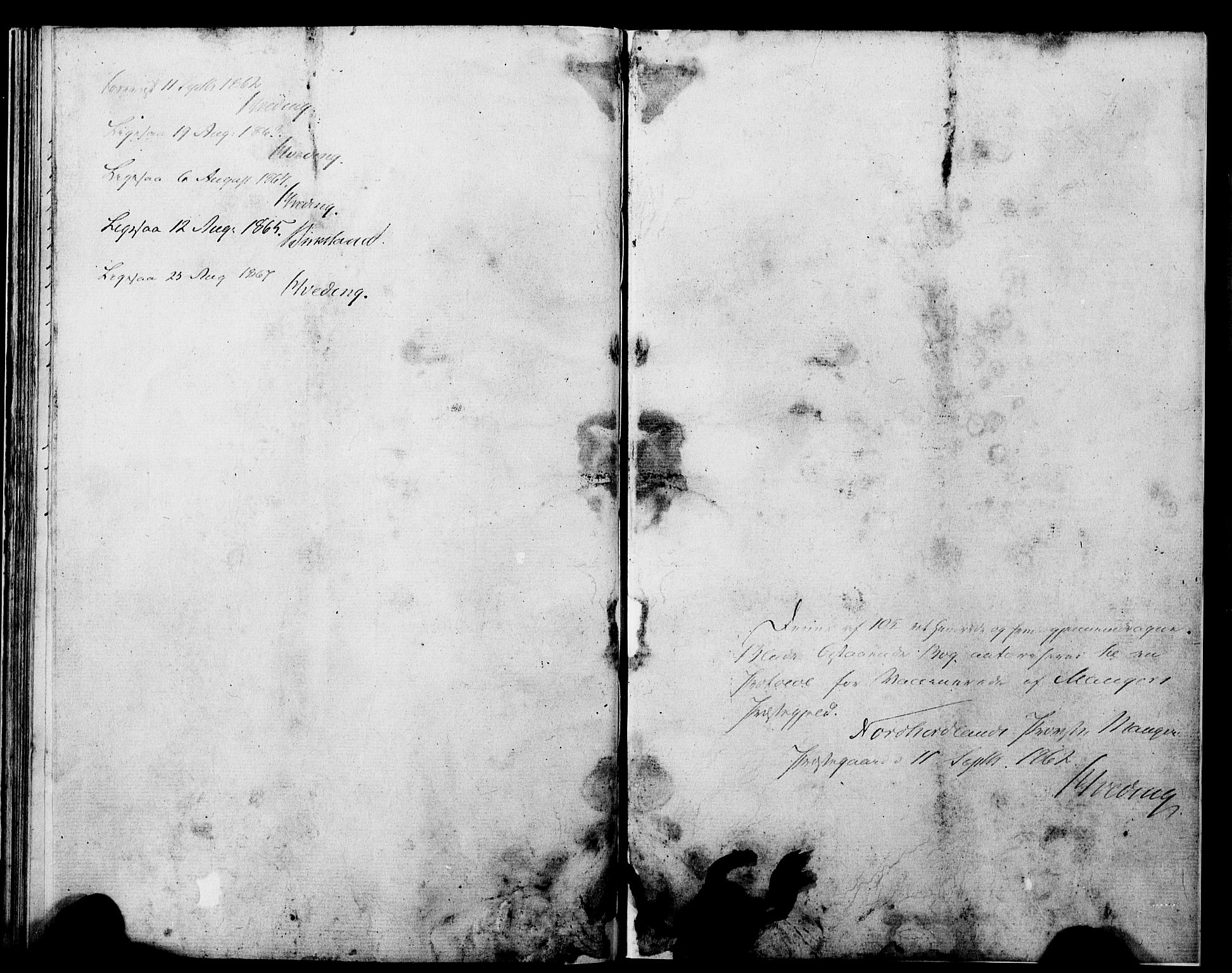 Manger sokneprestembete, AV/SAB-A-76801/H/Haa: Parish register (official) no. A 11, 1860-1867