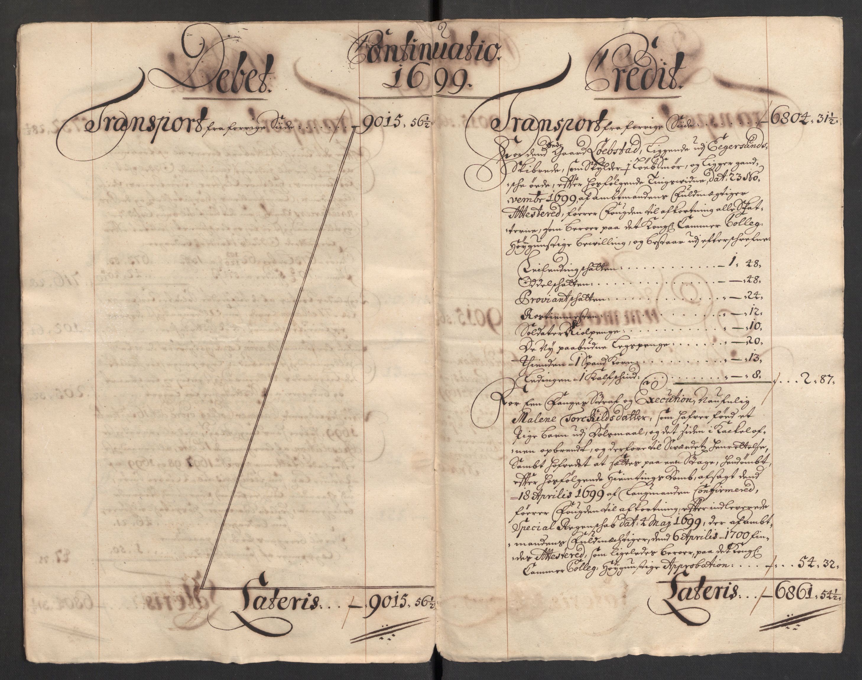 Rentekammeret inntil 1814, Reviderte regnskaper, Fogderegnskap, AV/RA-EA-4092/R46/L2730: Fogderegnskap Jæren og Dalane, 1699, p. 17