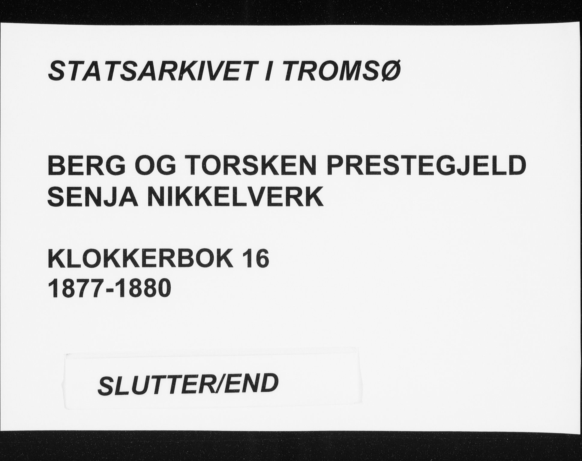 Berg sokneprestkontor, AV/SATØ-S-1318/G/Ga/Gab/L0016klokker: Parish register (copy) no. 16, 1877-1880