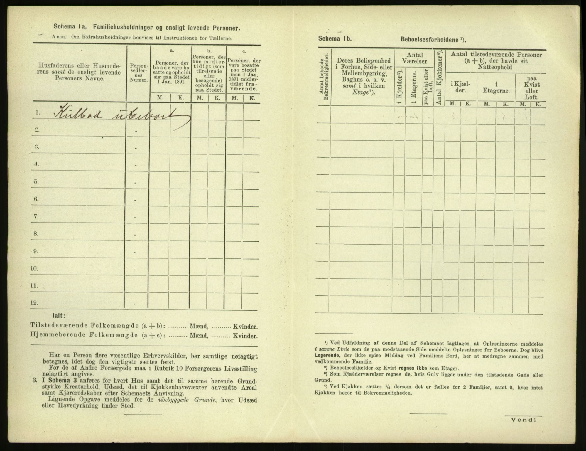 RA, 1891 census for 1503 Kristiansund, 1891, p. 1491