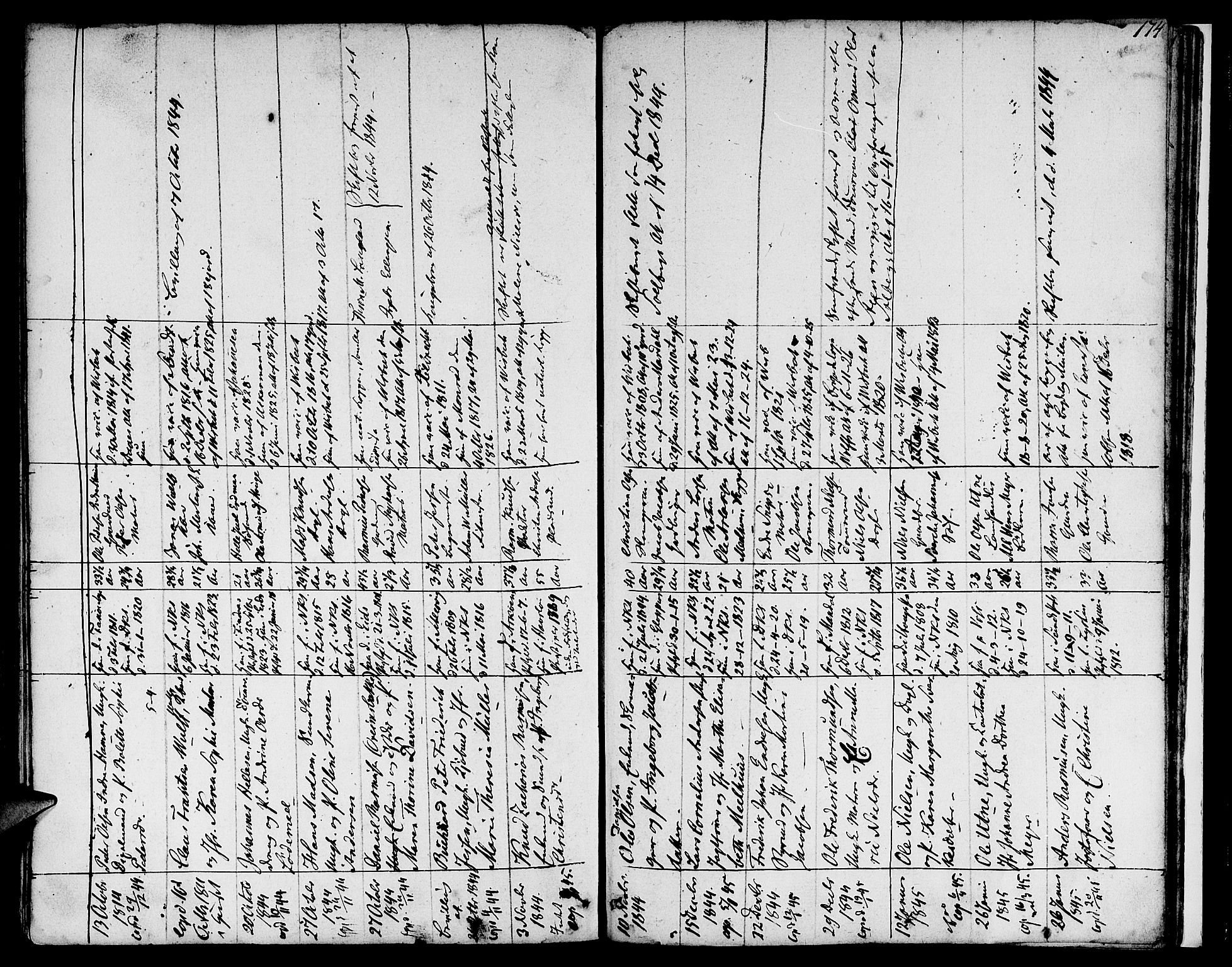 Nykirken Sokneprestembete, SAB/A-77101/H/Hab: Parish register (copy) no. A 2, 1782-1847, p. 174