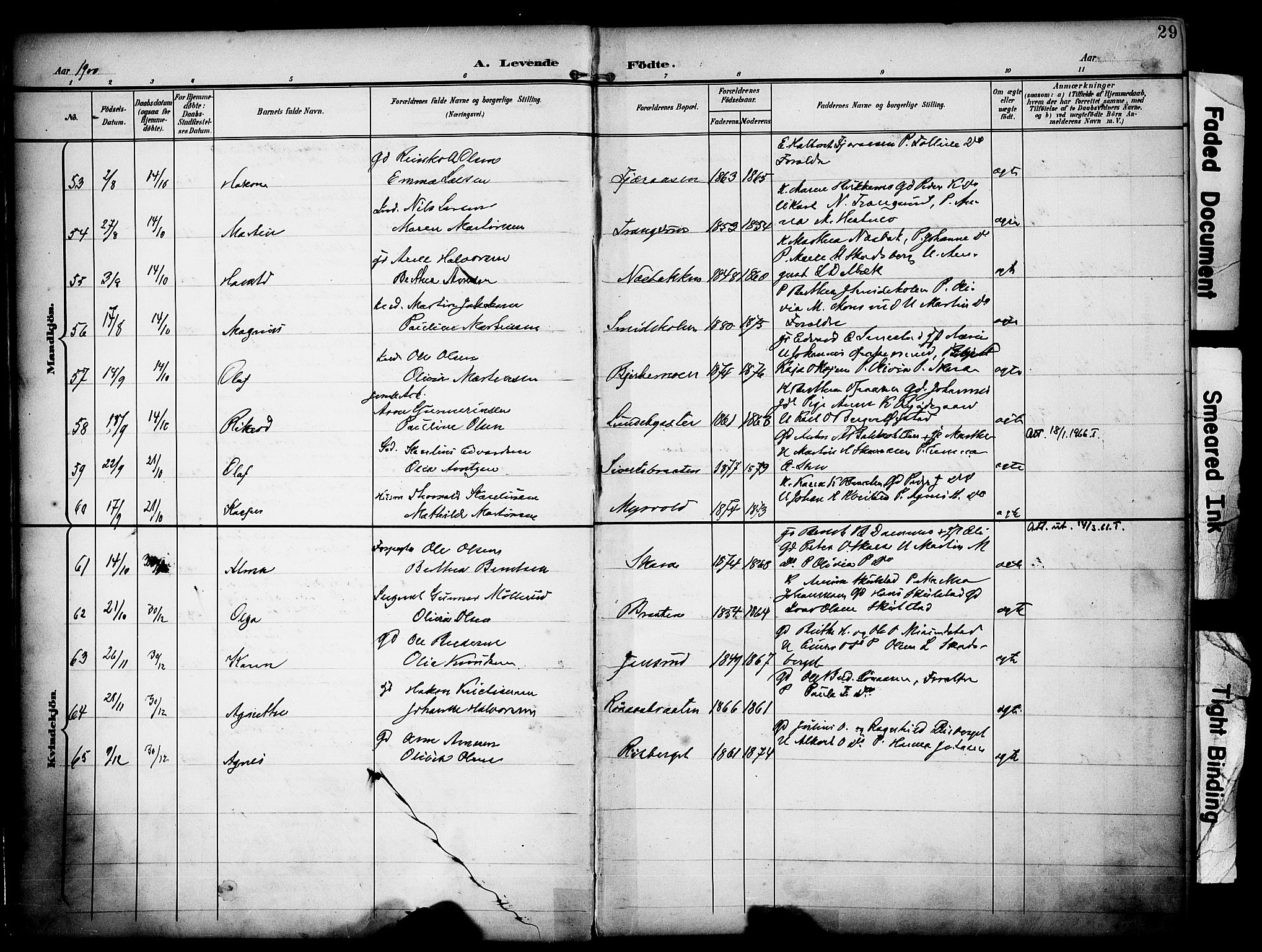 Grue prestekontor, AV/SAH-PREST-036/H/Ha/Haa/L0013: Parish register (official) no. 13, 1898-1910, p. 29