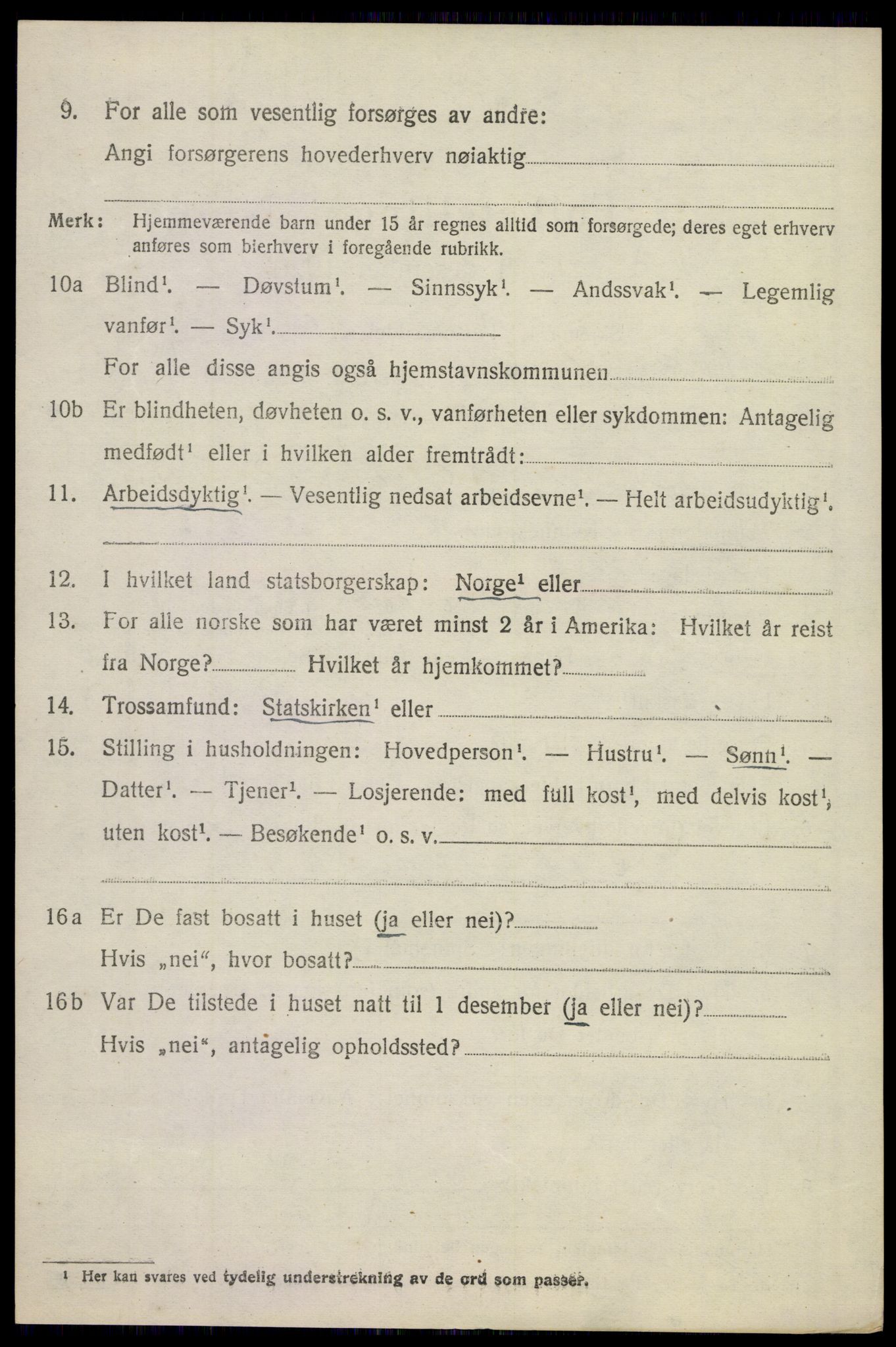 SAKO, 1920 census for Sandeherred, 1920, p. 11043