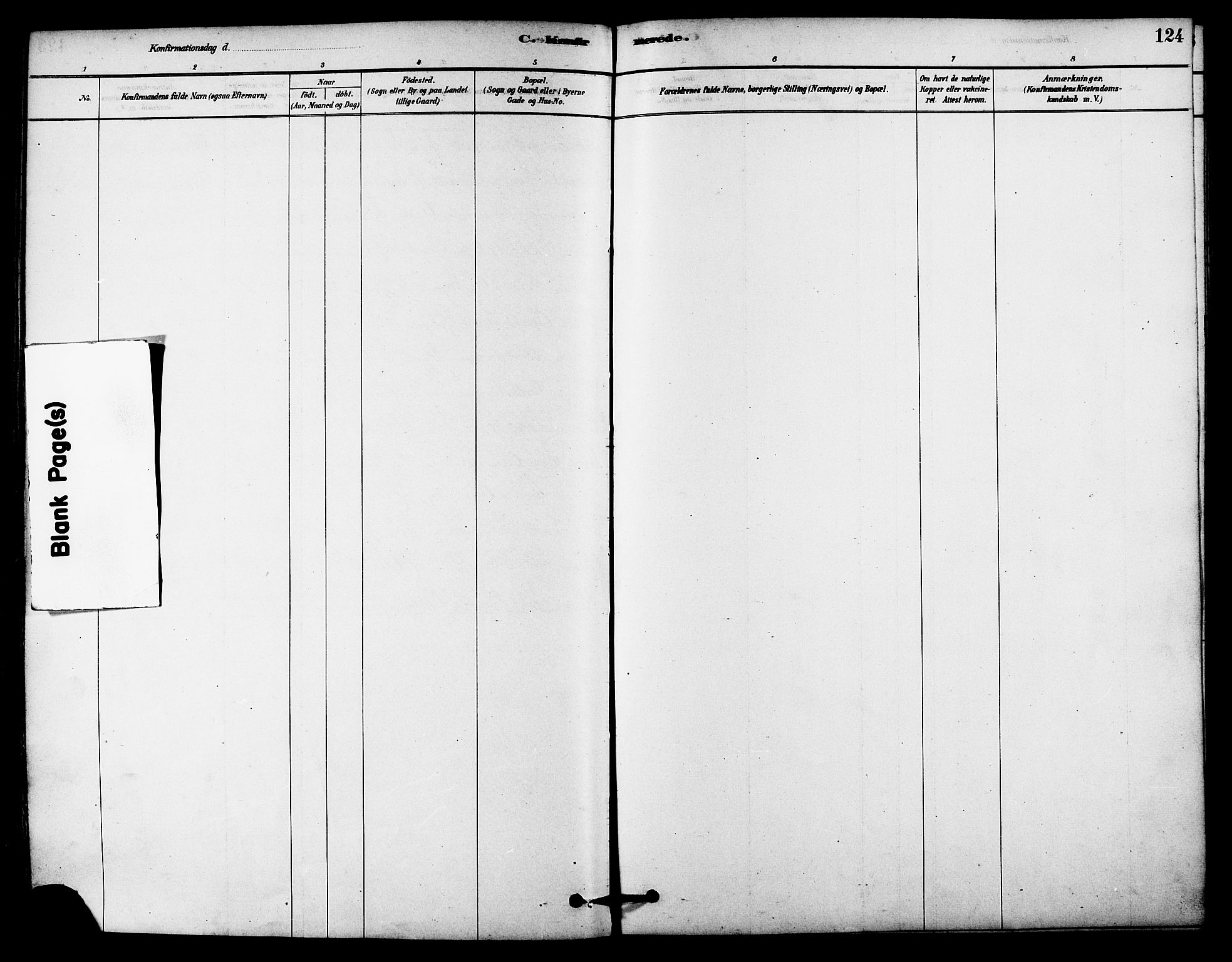 Ministerialprotokoller, klokkerbøker og fødselsregistre - Sør-Trøndelag, SAT/A-1456/612/L0378: Parish register (official) no. 612A10, 1878-1897, p. 124