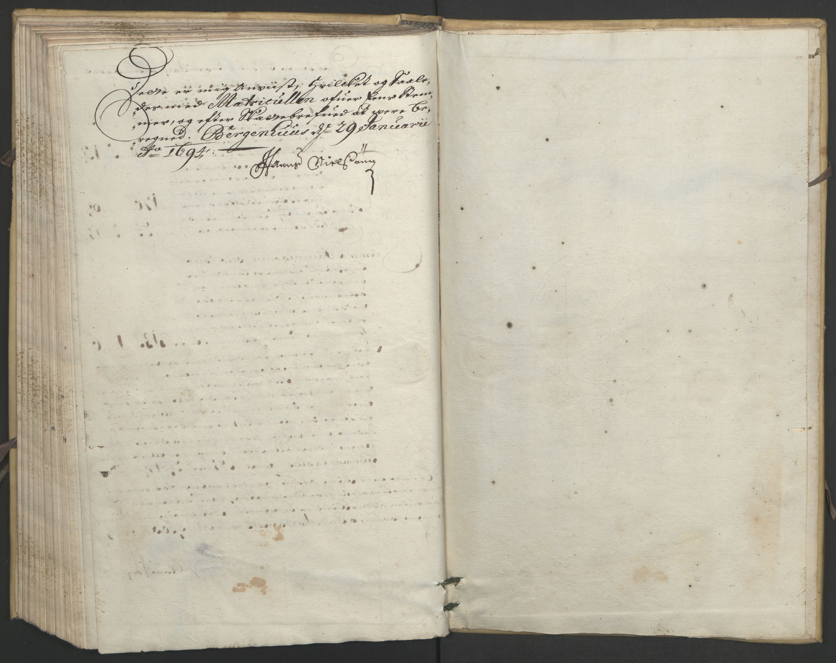 Rentekammeret inntil 1814, Reviderte regnskaper, Fogderegnskap, RA/EA-4092/R48/L2974: Fogderegnskap Sunnhordland og Hardanger, 1693, p. 252