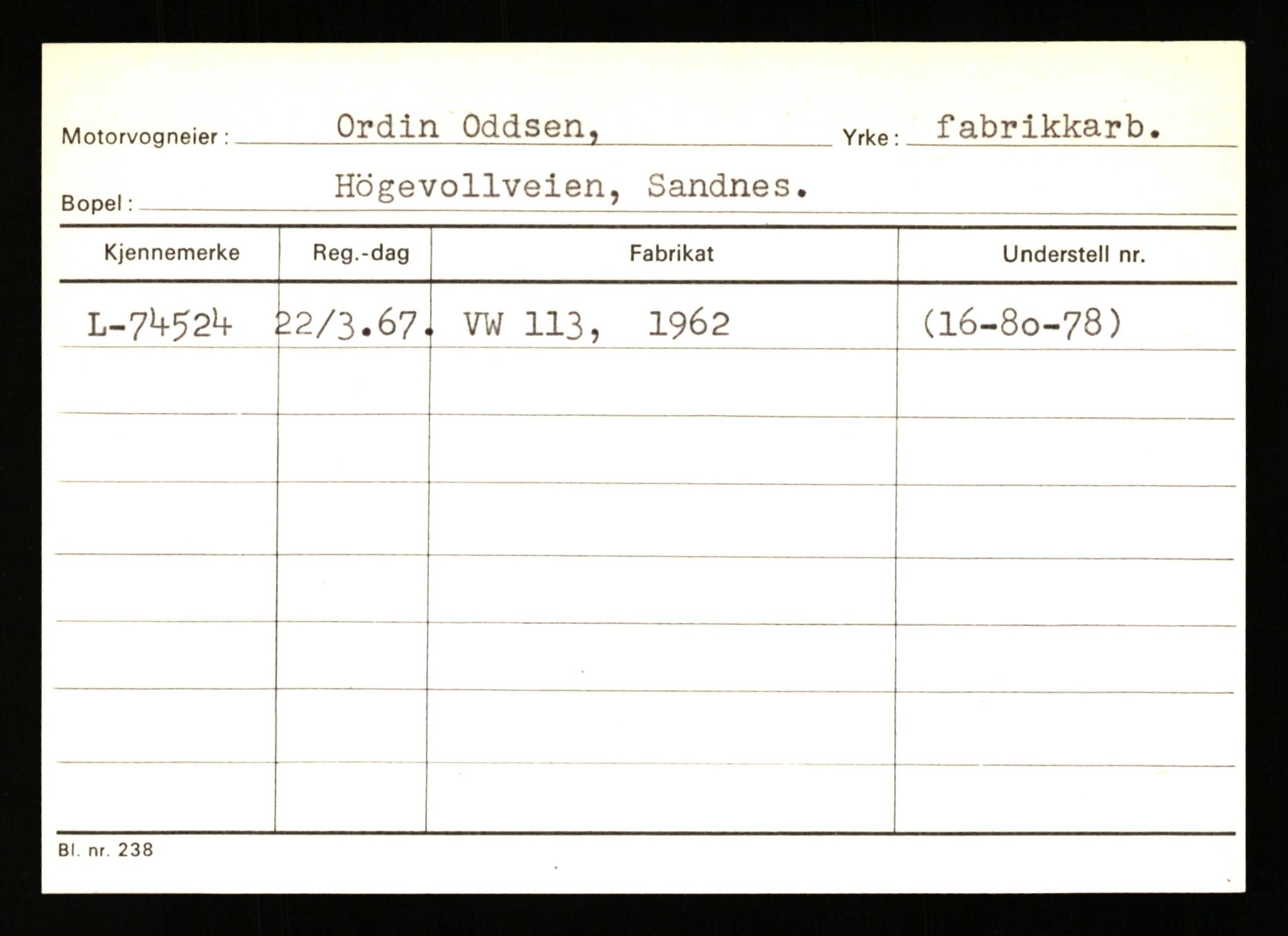 Stavanger trafikkstasjon, SAST/A-101942/0/H/L0028: Næsheim - Omastrand, 1930-1971, p. 641