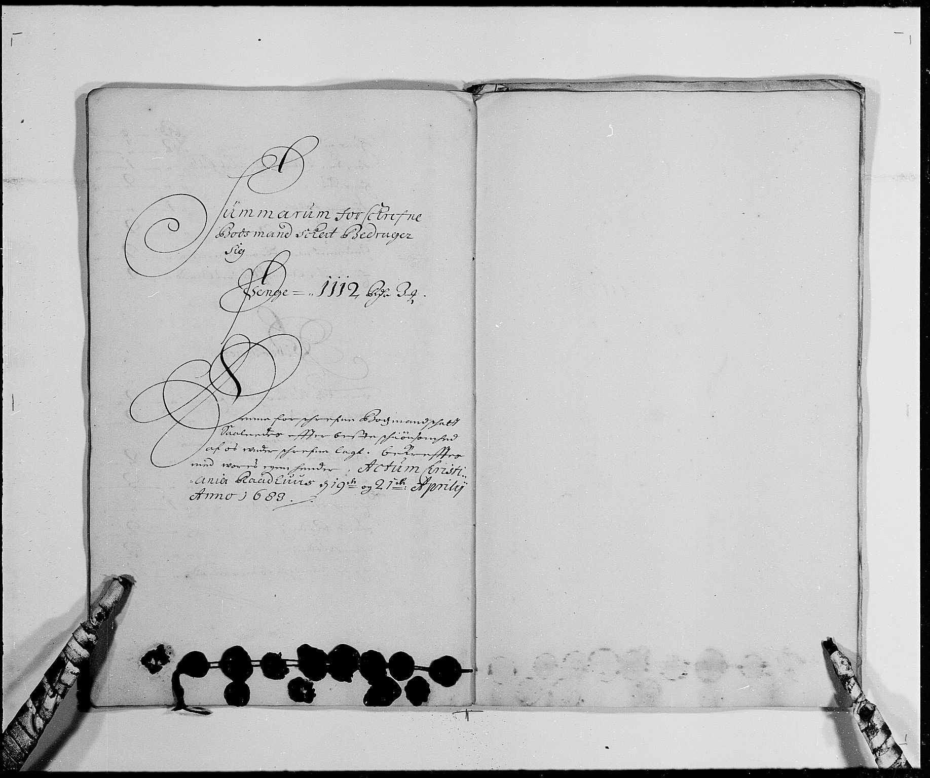 Rentekammeret inntil 1814, Reviderte regnskaper, Byregnskaper, RA/EA-4066/R/Re/L0059: [E4] Kontribusjonsregnskap (med Bragernes og Strømsø), 1680-1684, p. 174