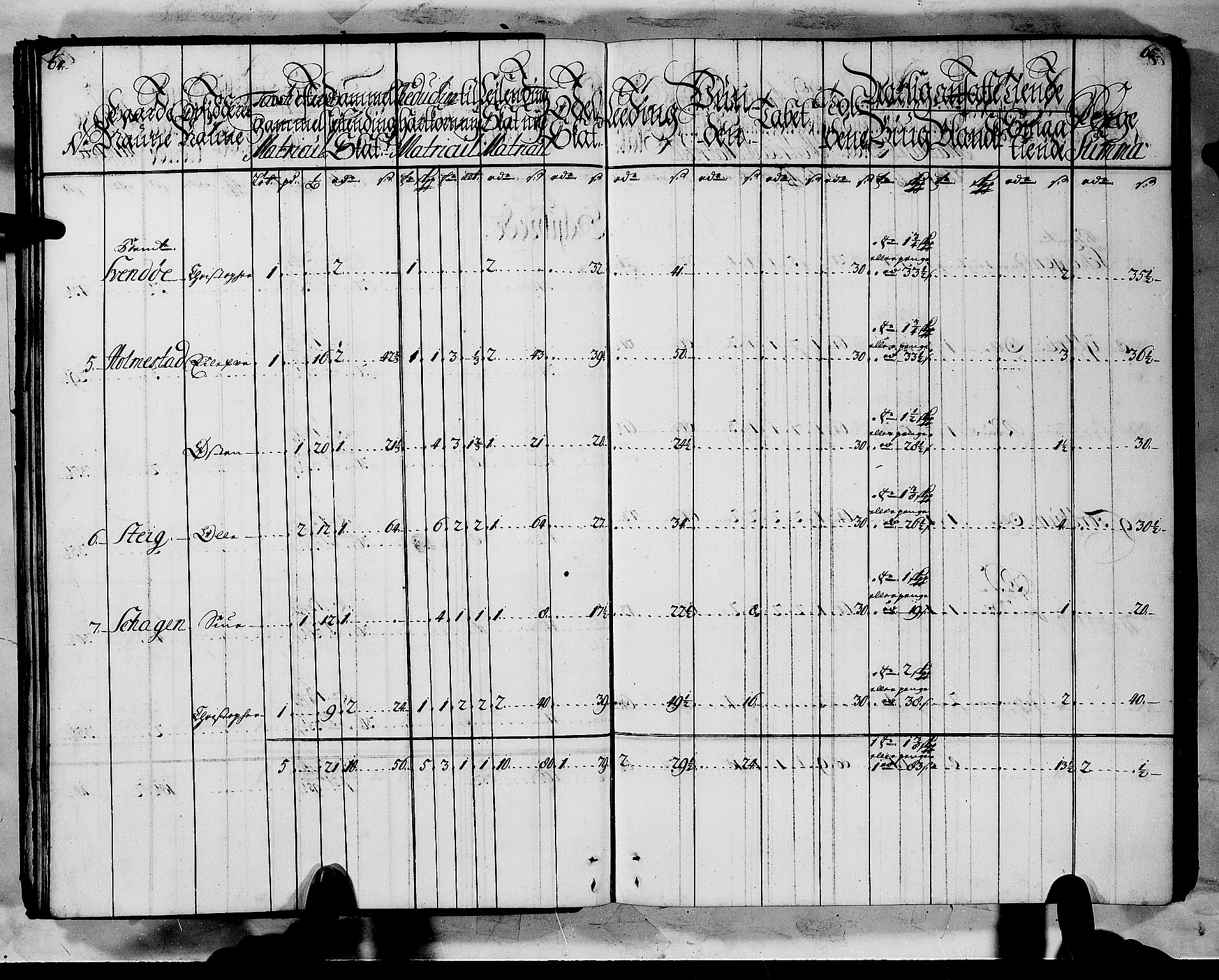 Rentekammeret inntil 1814, Realistisk ordnet avdeling, AV/RA-EA-4070/N/Nb/Nbf/L0144: Indre Sogn matrikkelprotokoll, 1723, p. 34