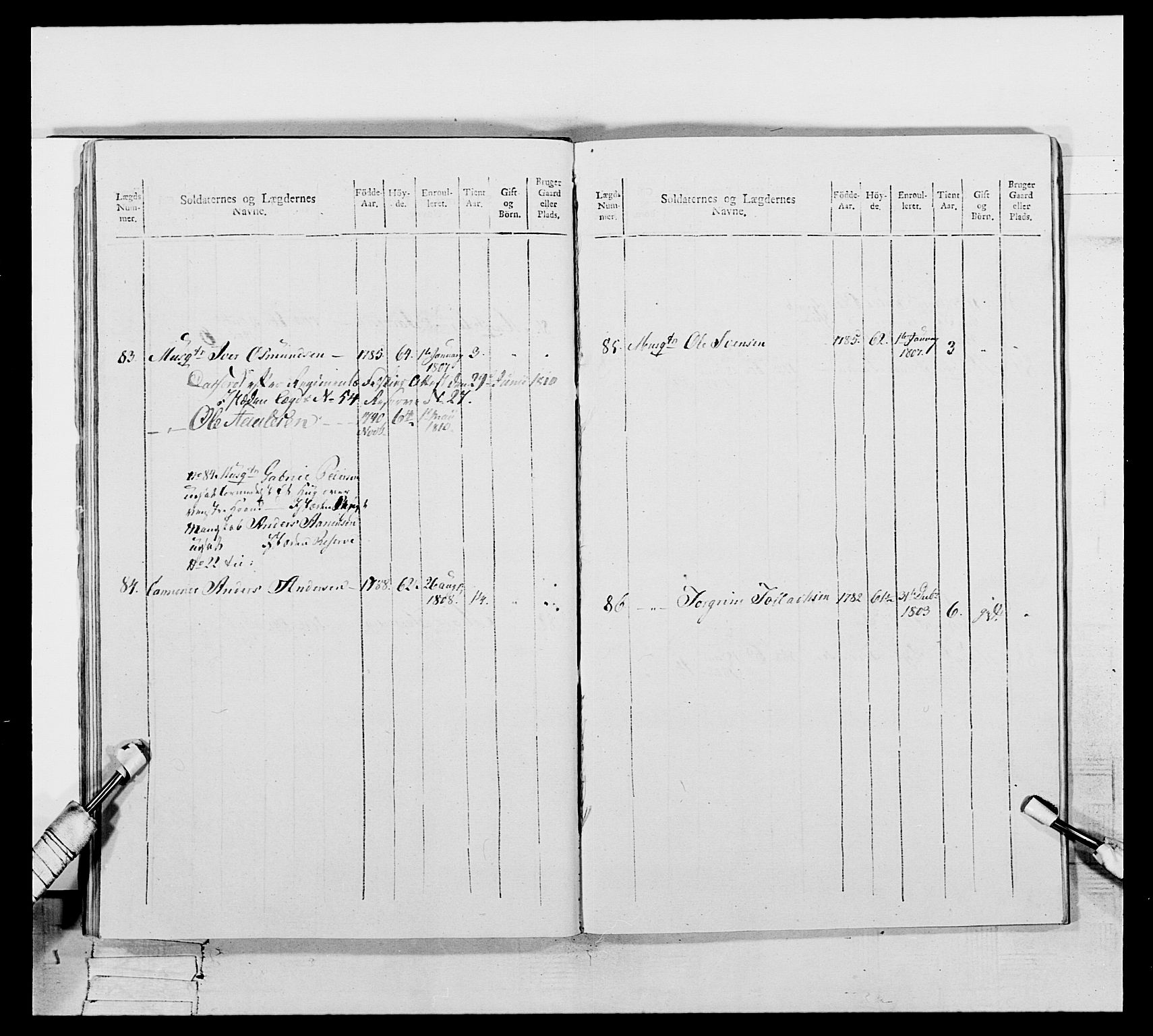 Generalitets- og kommissariatskollegiet, Det kongelige norske kommissariatskollegium, AV/RA-EA-5420/E/Eh/L0111: Vesterlenske nasjonale infanteriregiment, 1810, p. 29