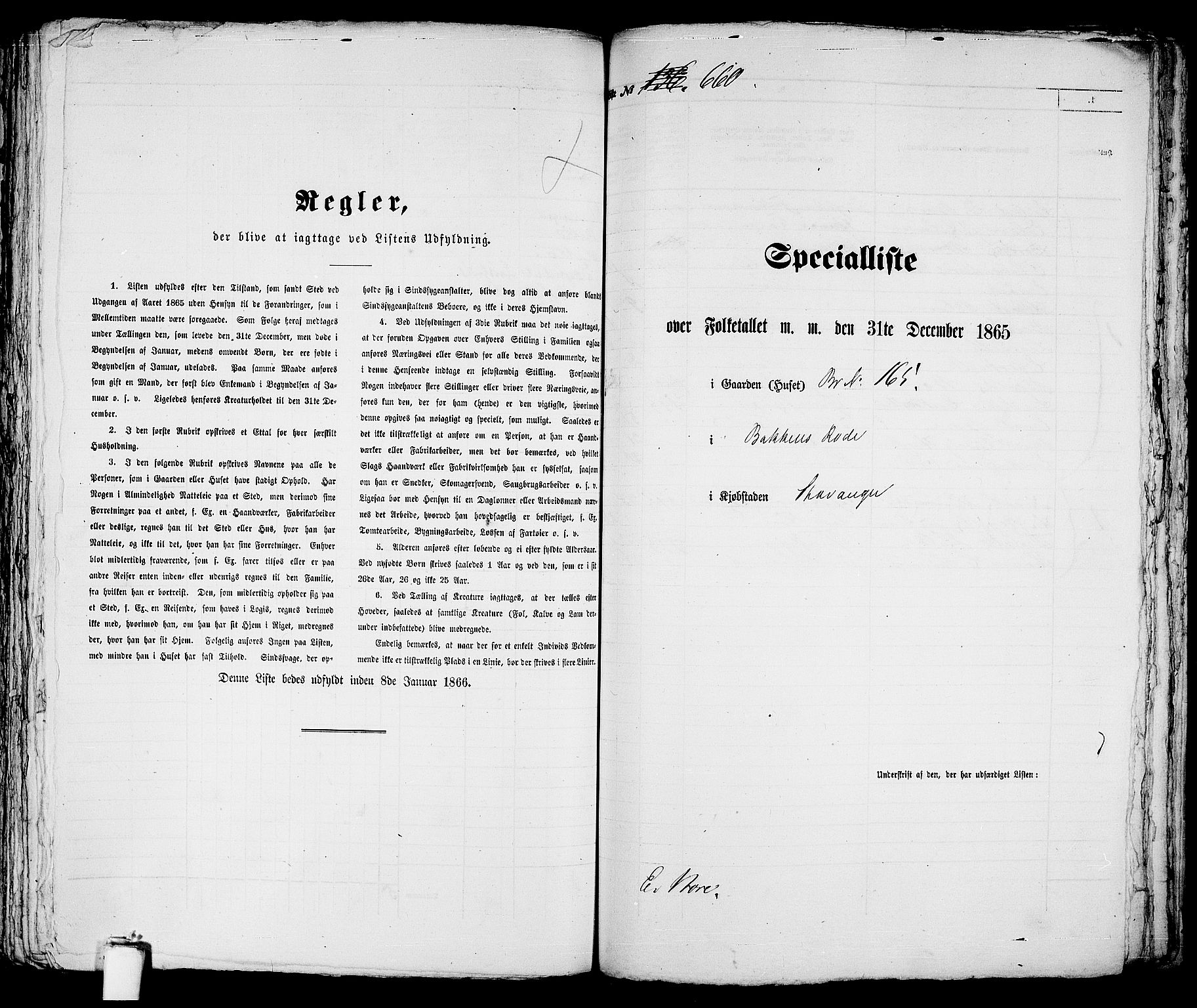 RA, 1865 census for Stavanger, 1865, p. 1350