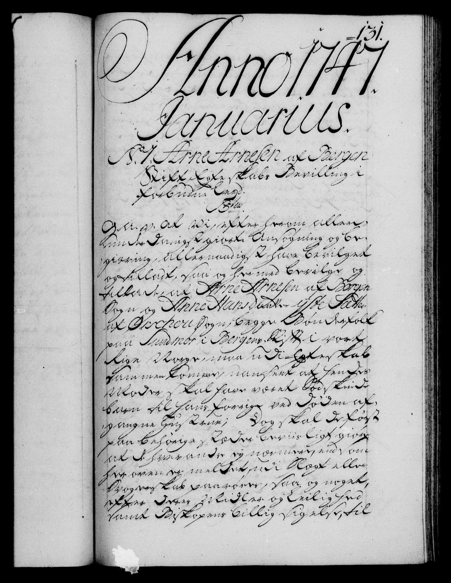 Danske Kanselli 1572-1799, AV/RA-EA-3023/F/Fc/Fca/Fcaa/L0035: Norske registre, 1746-1748, p. 131a