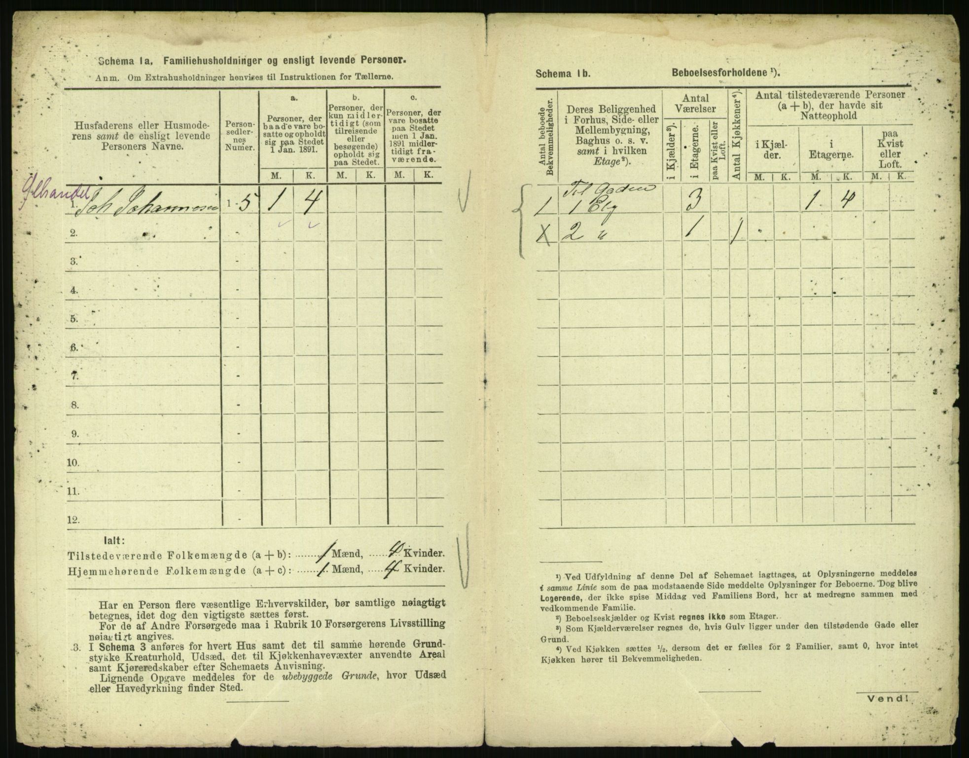 RA, 1891 census for 0301 Kristiania, 1891, p. 12361