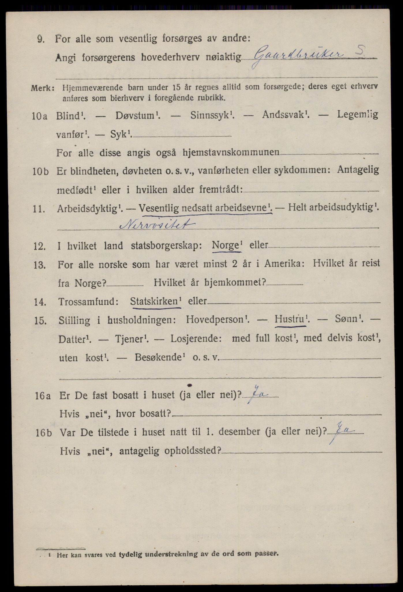 SAST, 1920 census for Heskestad, 1920, p. 940