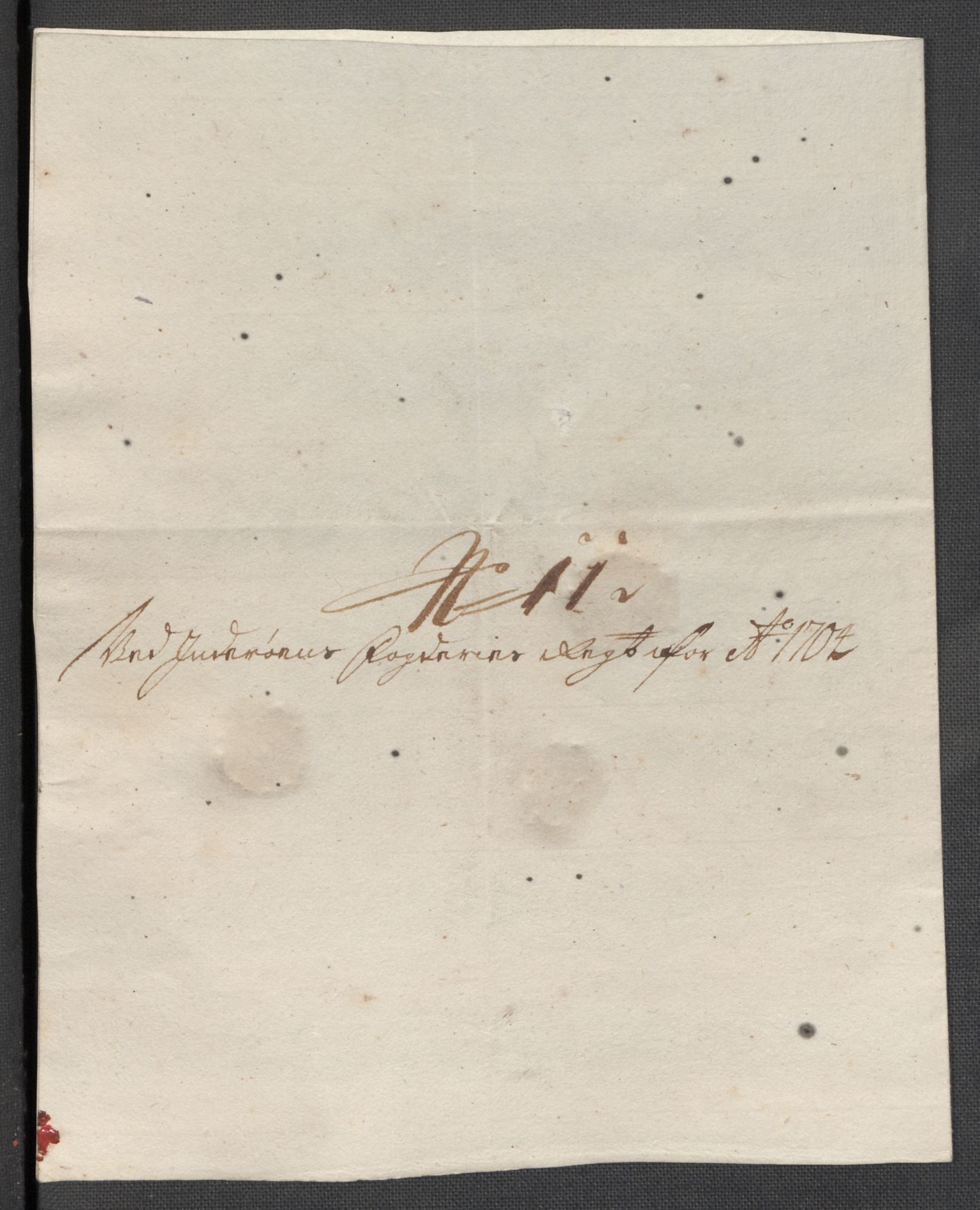 Rentekammeret inntil 1814, Reviderte regnskaper, Fogderegnskap, AV/RA-EA-4092/R63/L4313: Fogderegnskap Inderøy, 1703-1704, p. 498