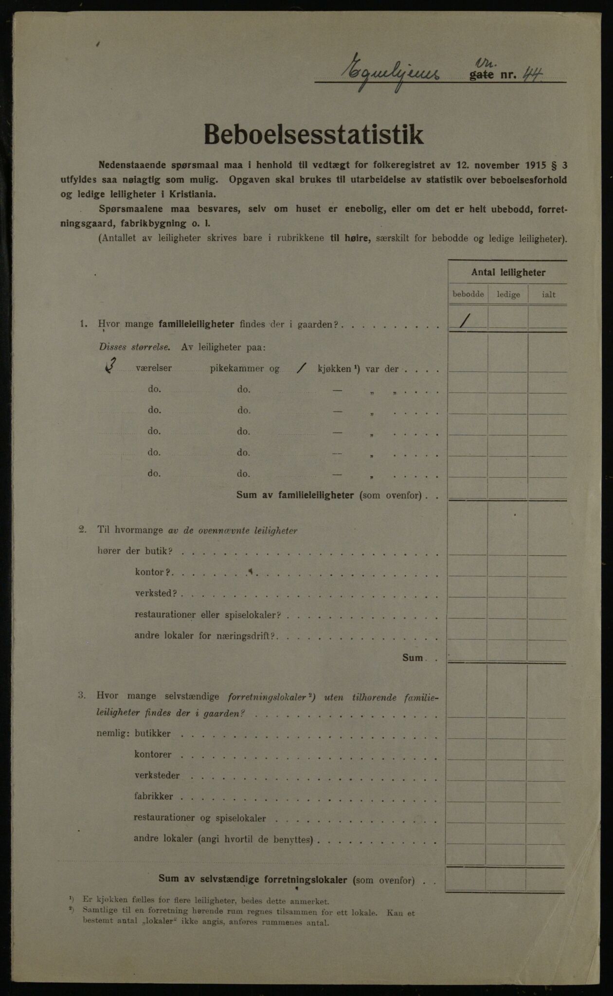 OBA, Municipal Census 1923 for Kristiania, 1923, p. 21178