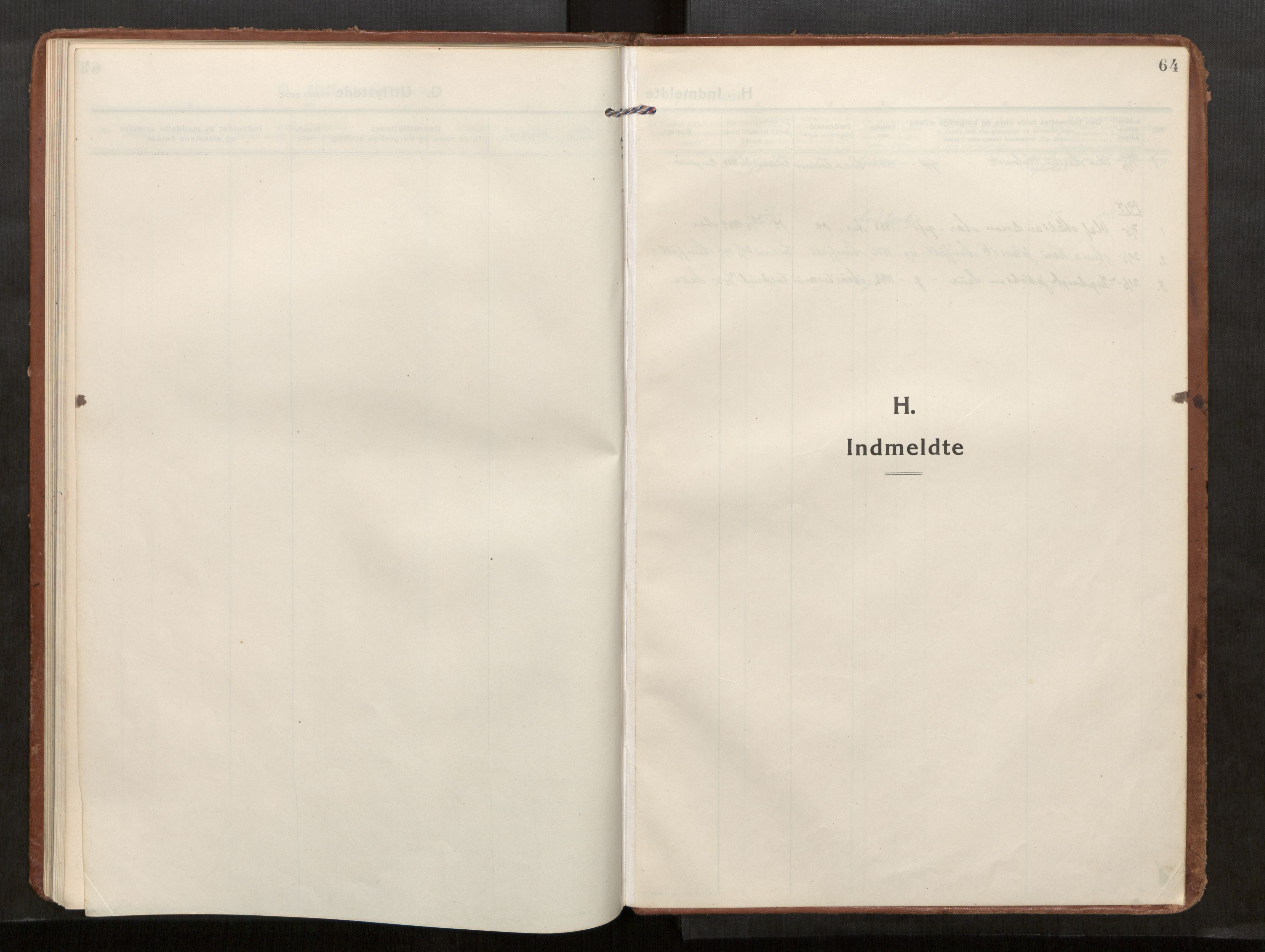 Kolvereid sokneprestkontor, AV/SAT-A-1171/H/Ha/Haa/L0002: Parish register (official) no. 2, 1914-1926, p. 64