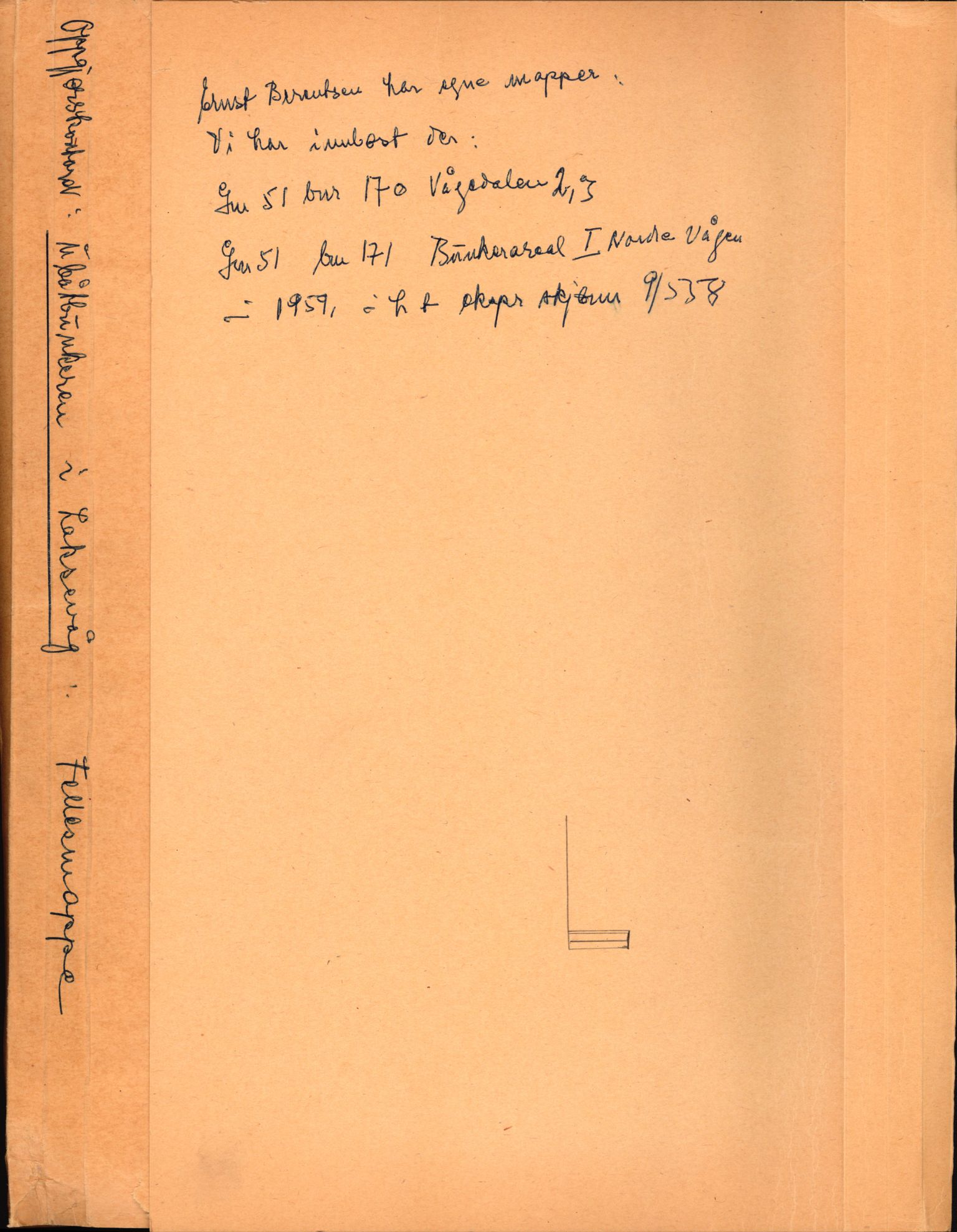 Forsvarsdepartementet, 10. kontor / Oppgjørskontoret, AV/RA-RAFA-1225/D/Da/L0062: Laksevika batteri, Kristiansand; Laksevåg ubåtbunker, Bergen, 1940-1962, p. 1082