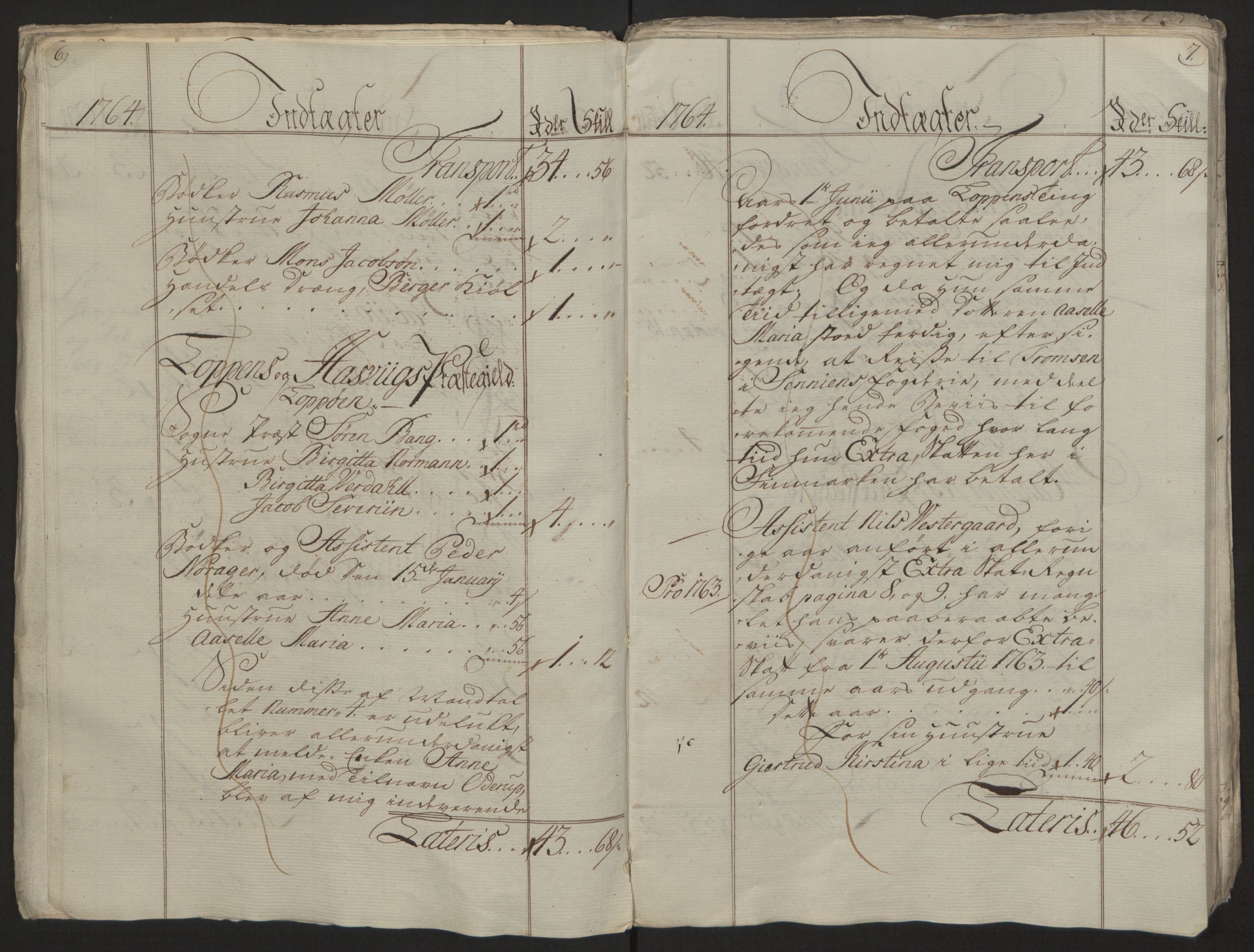 Rentekammeret inntil 1814, Reviderte regnskaper, Fogderegnskap, AV/RA-EA-4092/R69/L4910: Ekstraskatten  Finnmark/Vardøhus, 1762-1772, p. 82