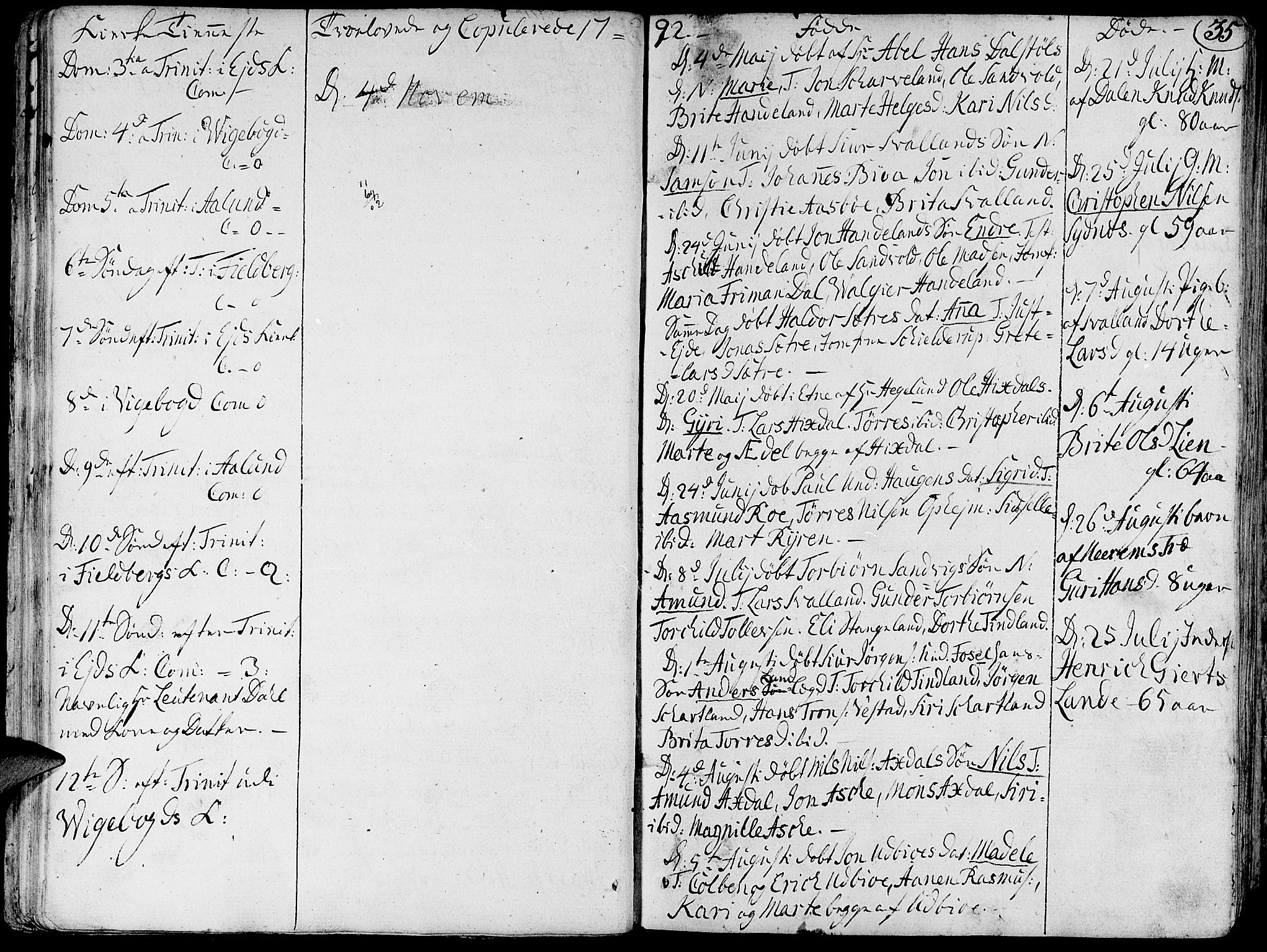 Fjelberg sokneprestembete, SAB/A-75201/H/Haa: Parish register (official) no. A 3, 1788-1815, p. 35