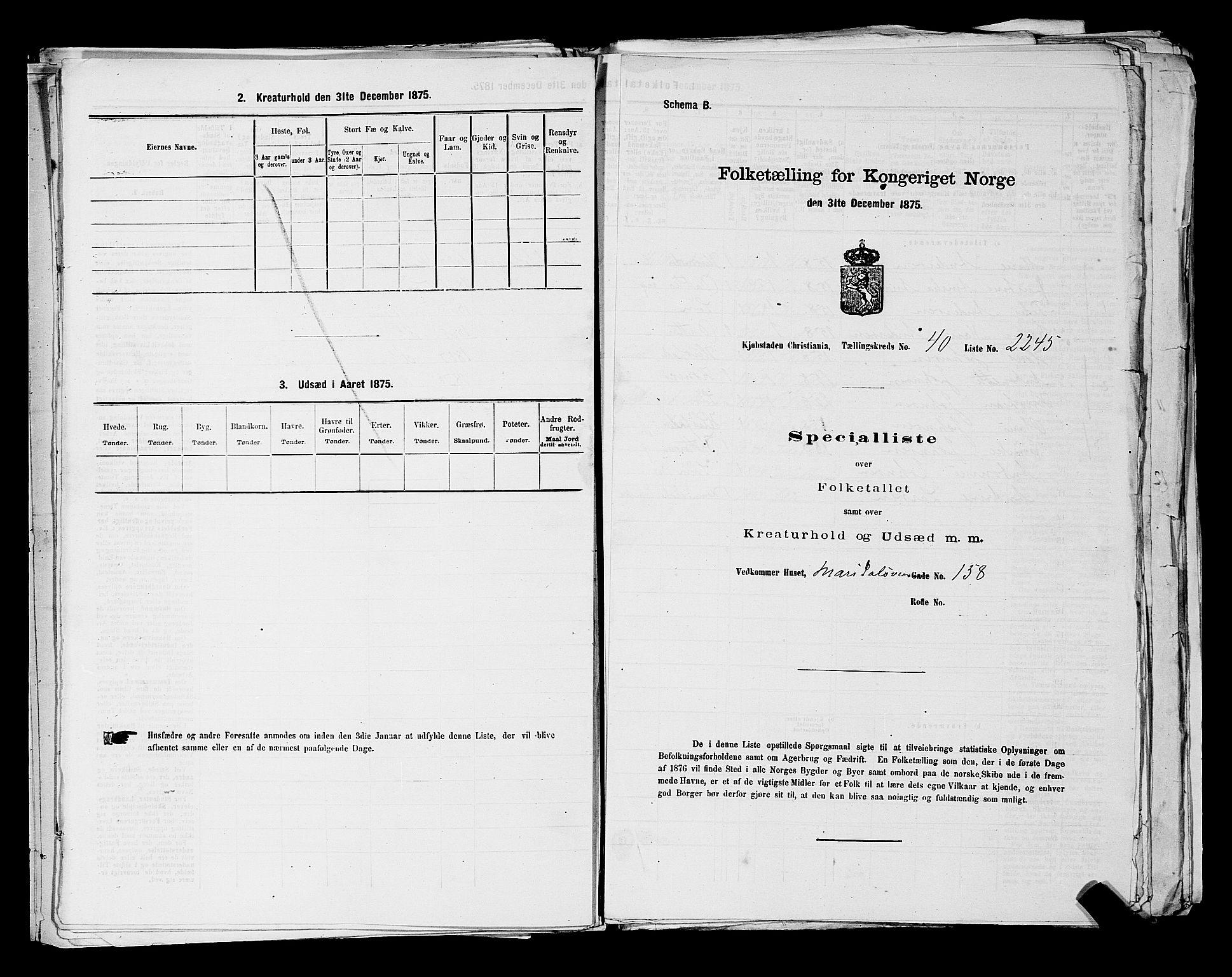 RA, 1875 census for 0301 Kristiania, 1875, p. 6379