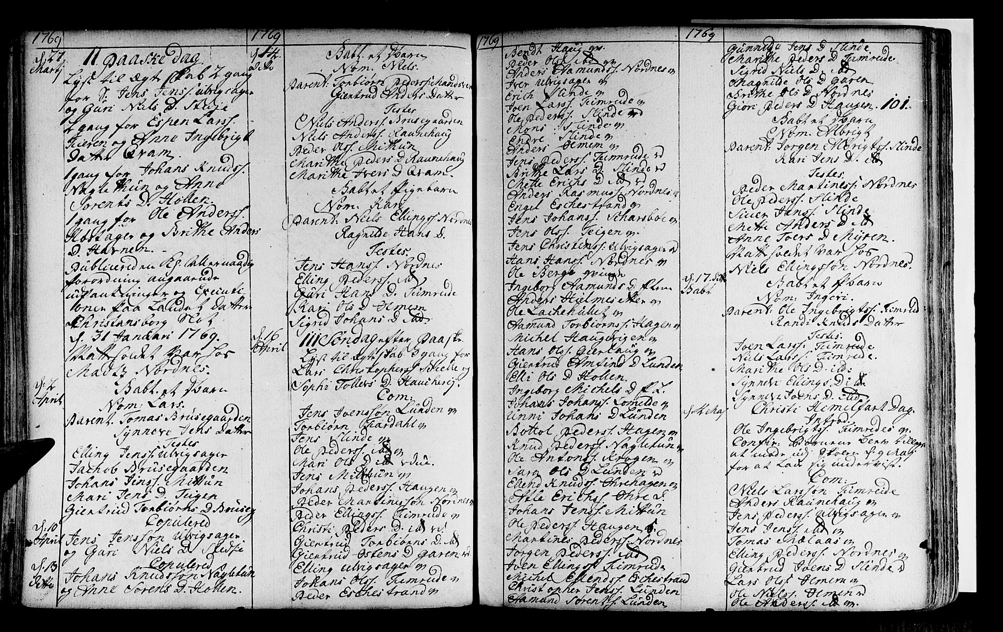 Sogndal sokneprestembete, AV/SAB-A-81301/H/Haa/Haaa/L0004: Parish register (official) no. A 4, 1747-1782