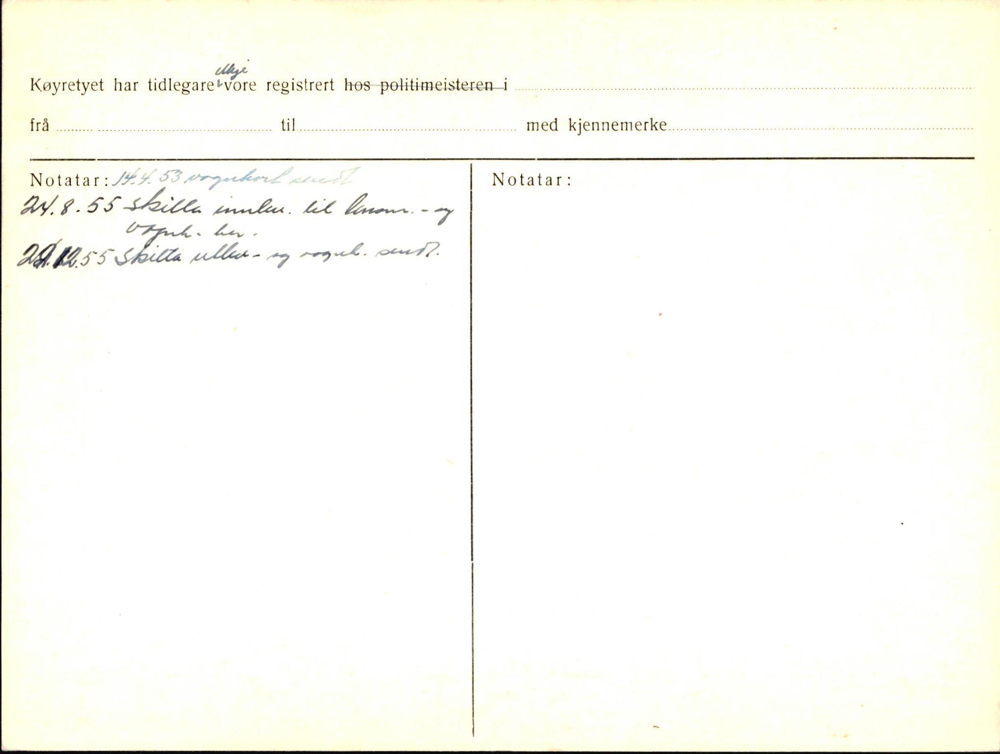 Statens vegvesen, Sogn og Fjordane vegkontor, AV/SAB-A-5301/4/F/L0003: Registerkort utmeldte Fjordane S1000-2499, 1930-1961, p. 49