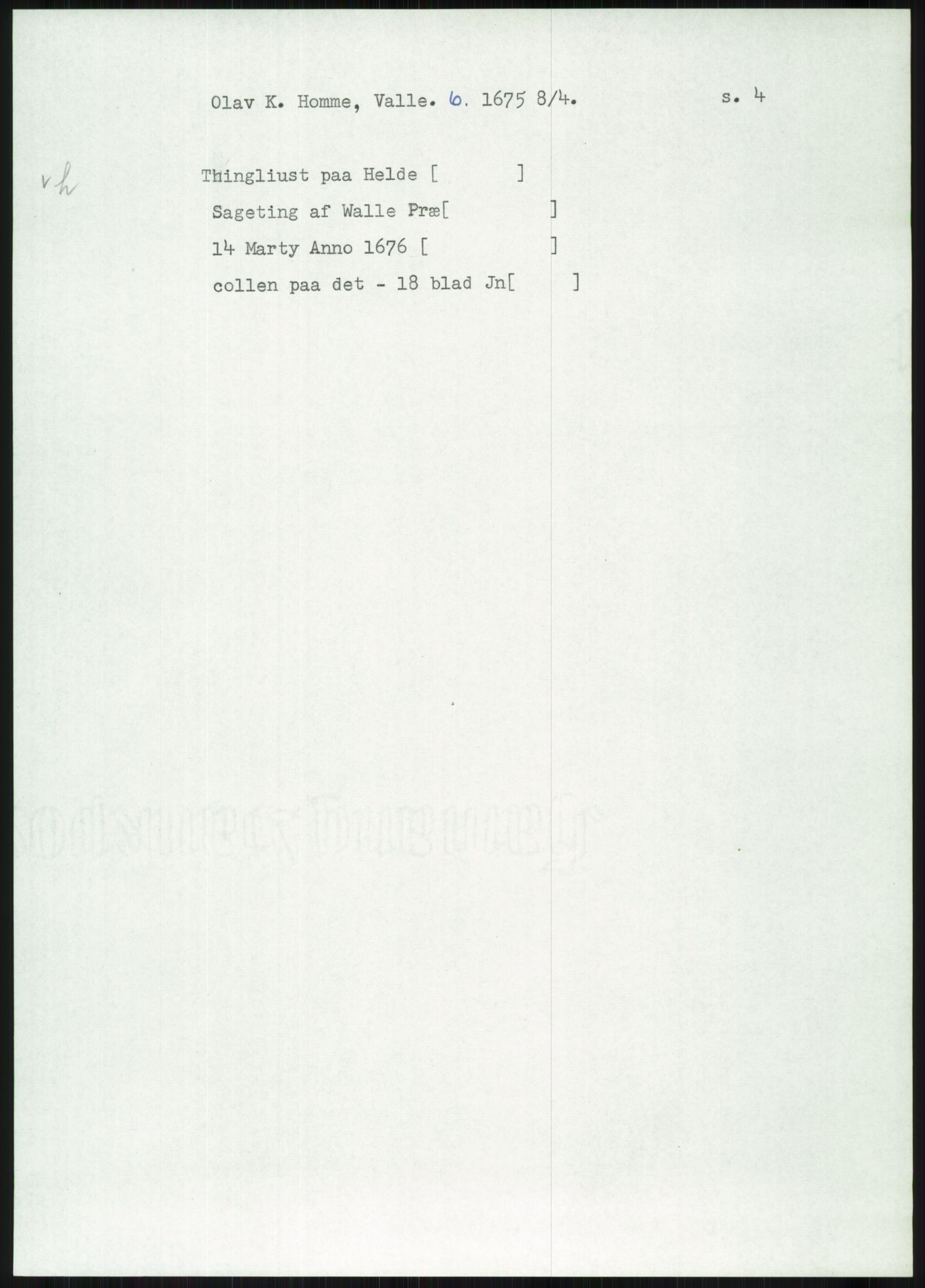 Samlinger til kildeutgivelse, Diplomavskriftsamlingen, AV/RA-EA-4053/H/Ha, p. 2485